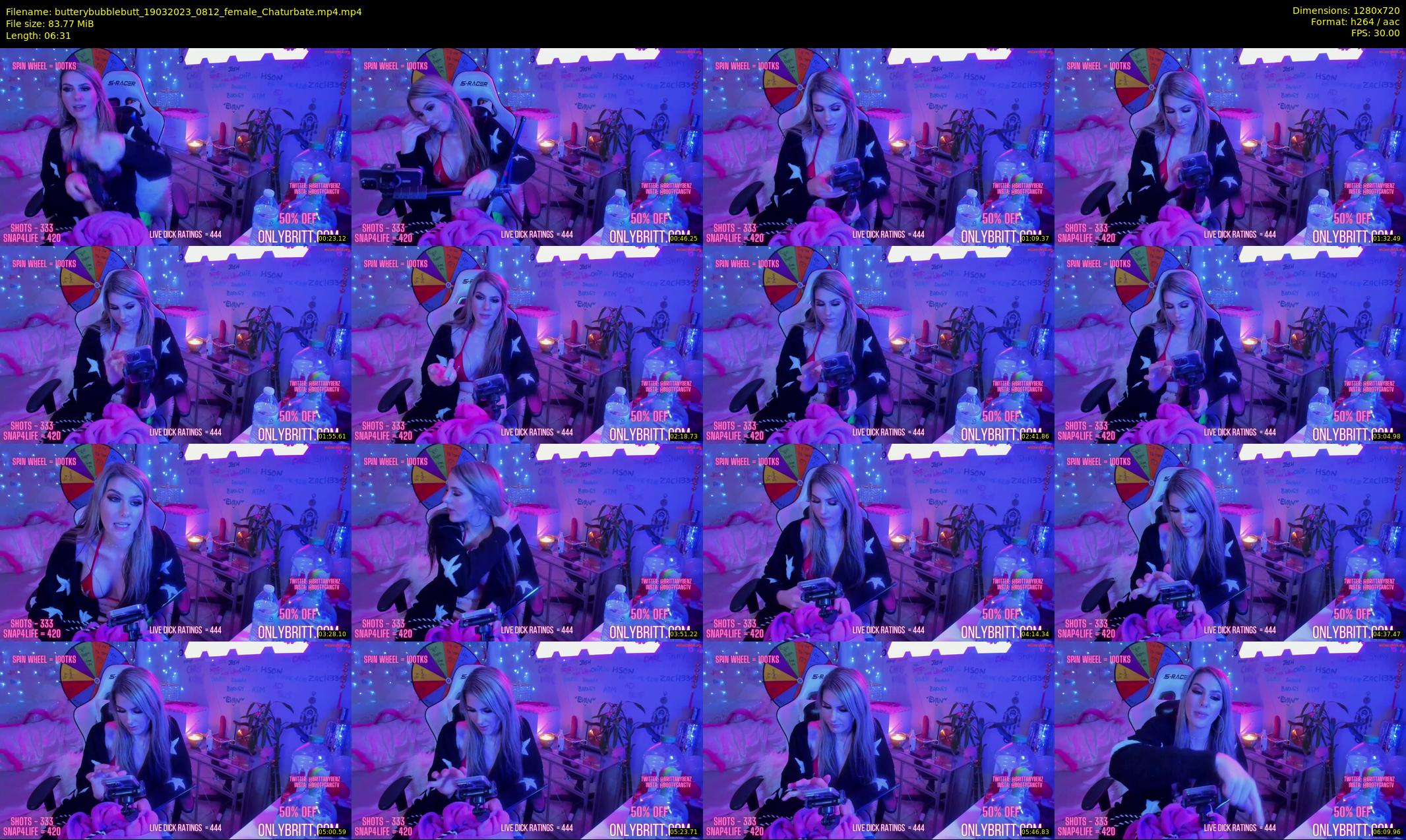 butterybubblebutt — 7 minute Chaturbate couple cam show recording, 720p, Mar 19, 2023