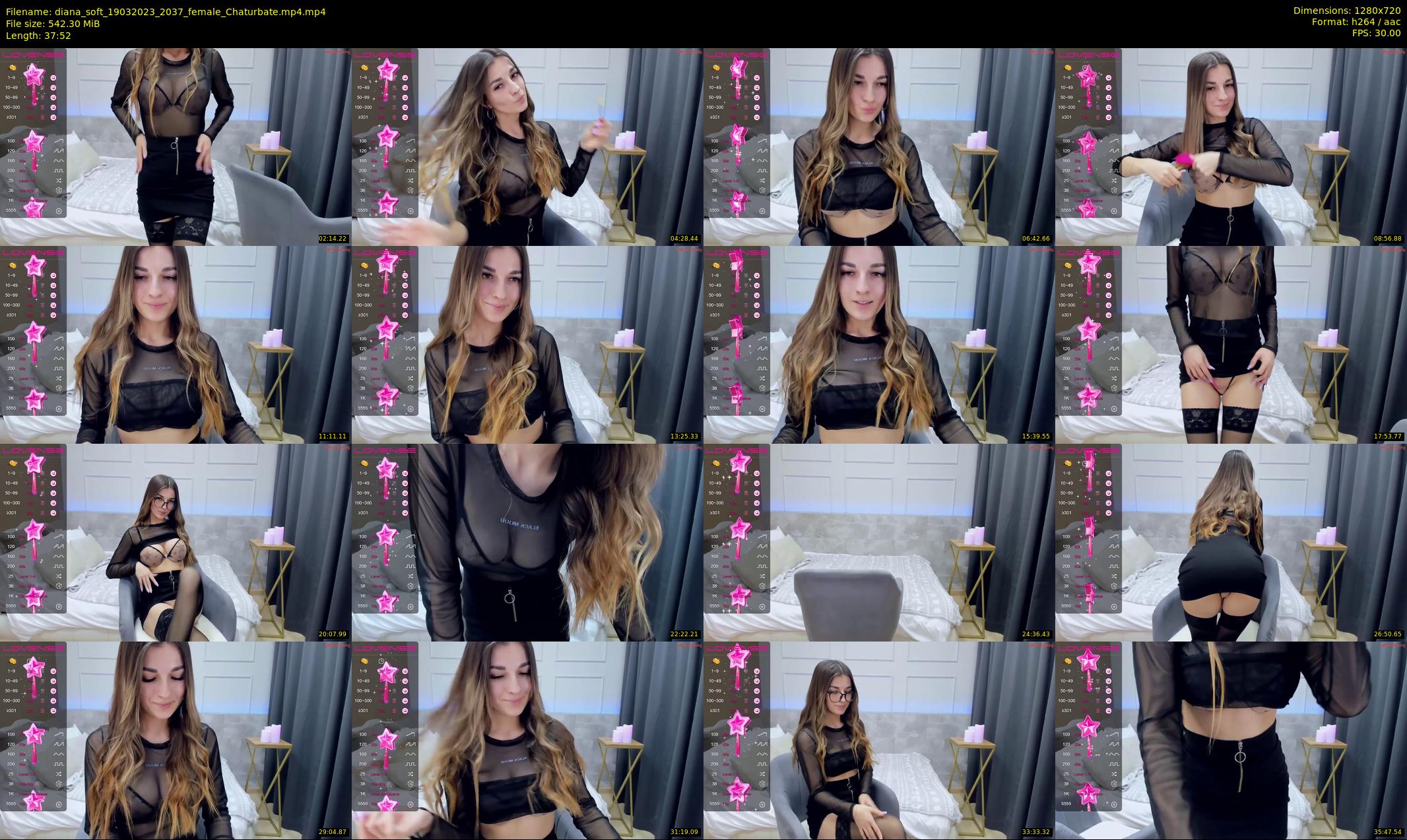 diana_soft — 38 minute Chaturbate female cam show recording, 720p, Mar 19, 2023