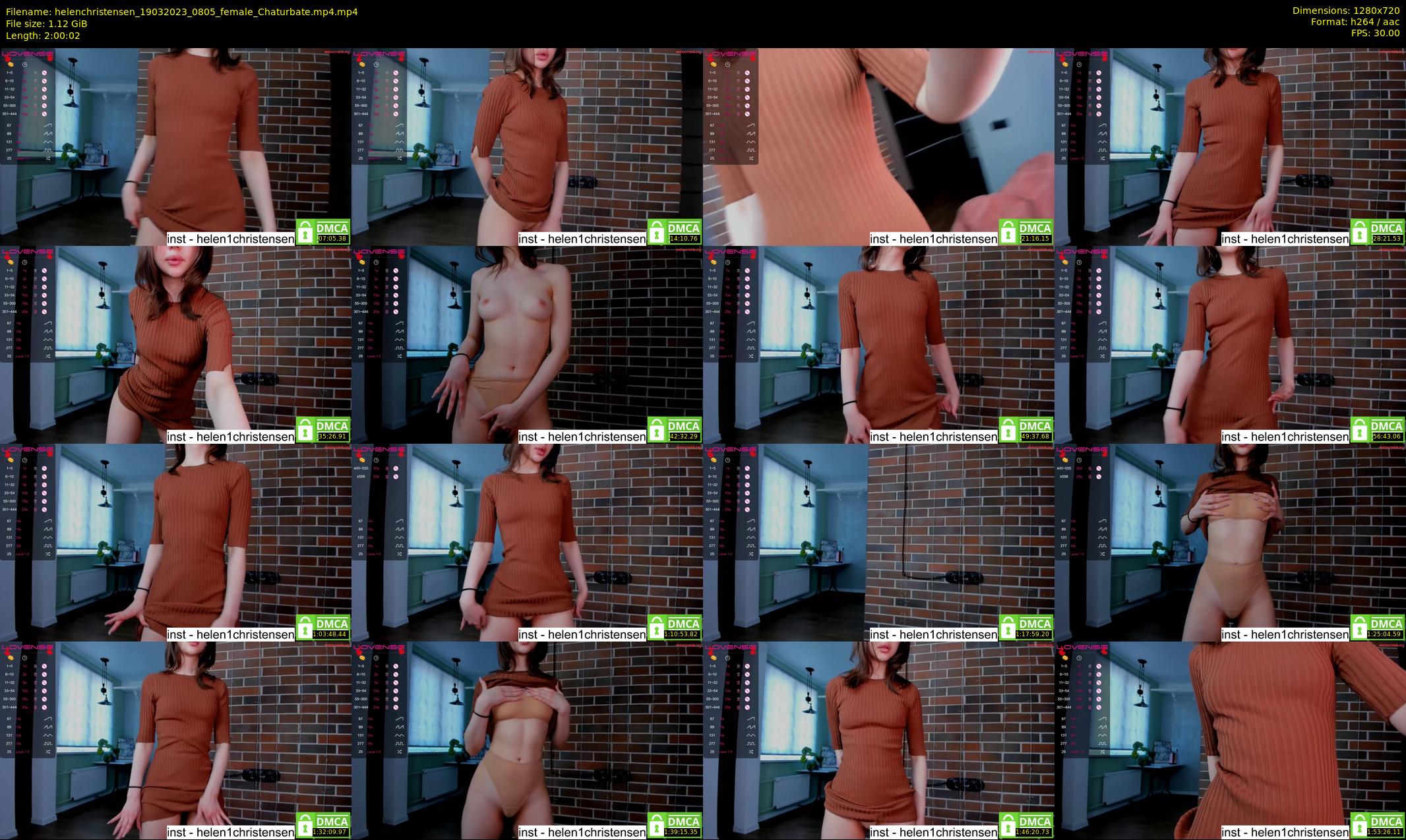 helenchristensen — 121 minute Chaturbate female cam show recording, 720p, Mar 19, 2023