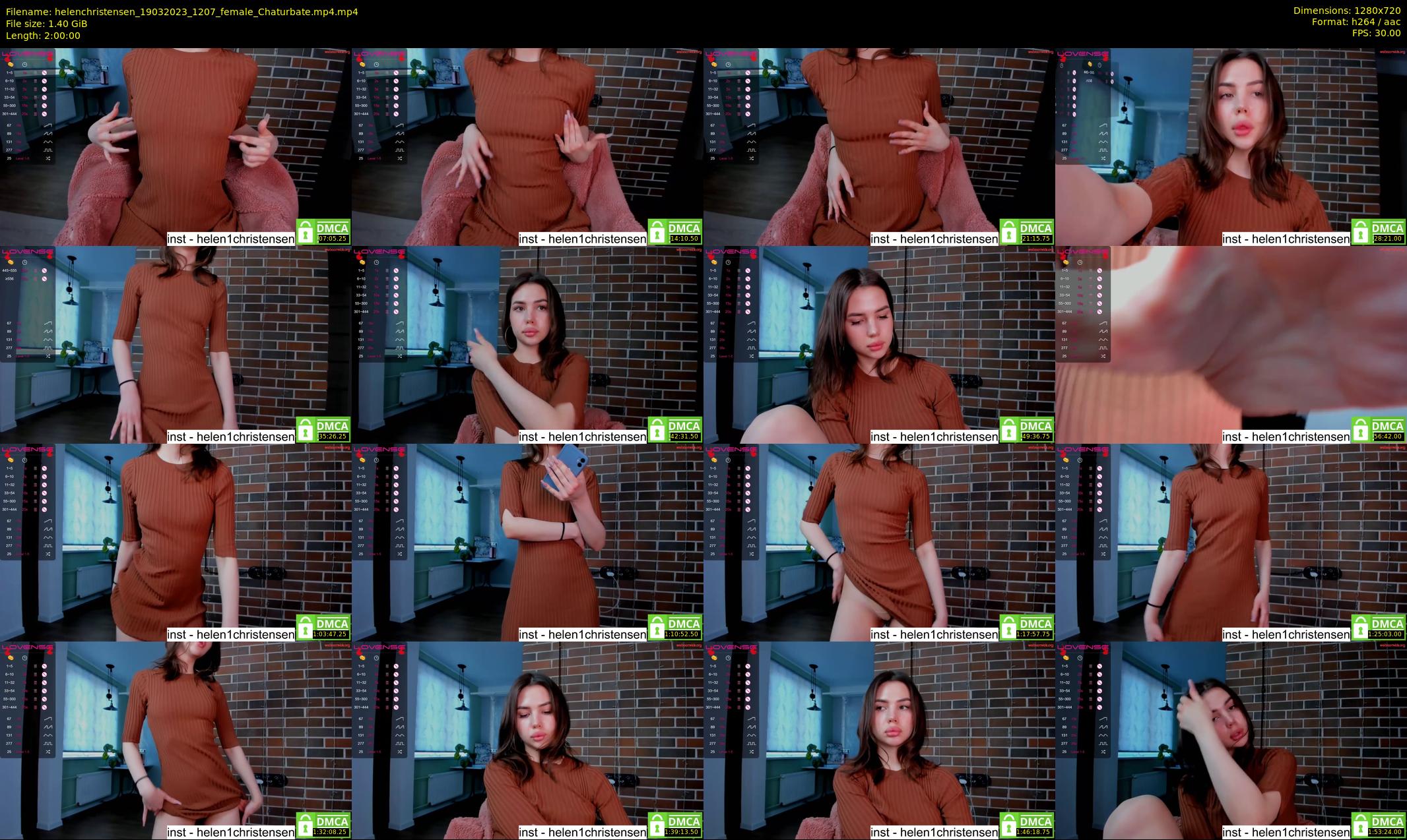 helenchristensen — 120 minute Chaturbate female cam show recording, 720p, Mar 19, 2023