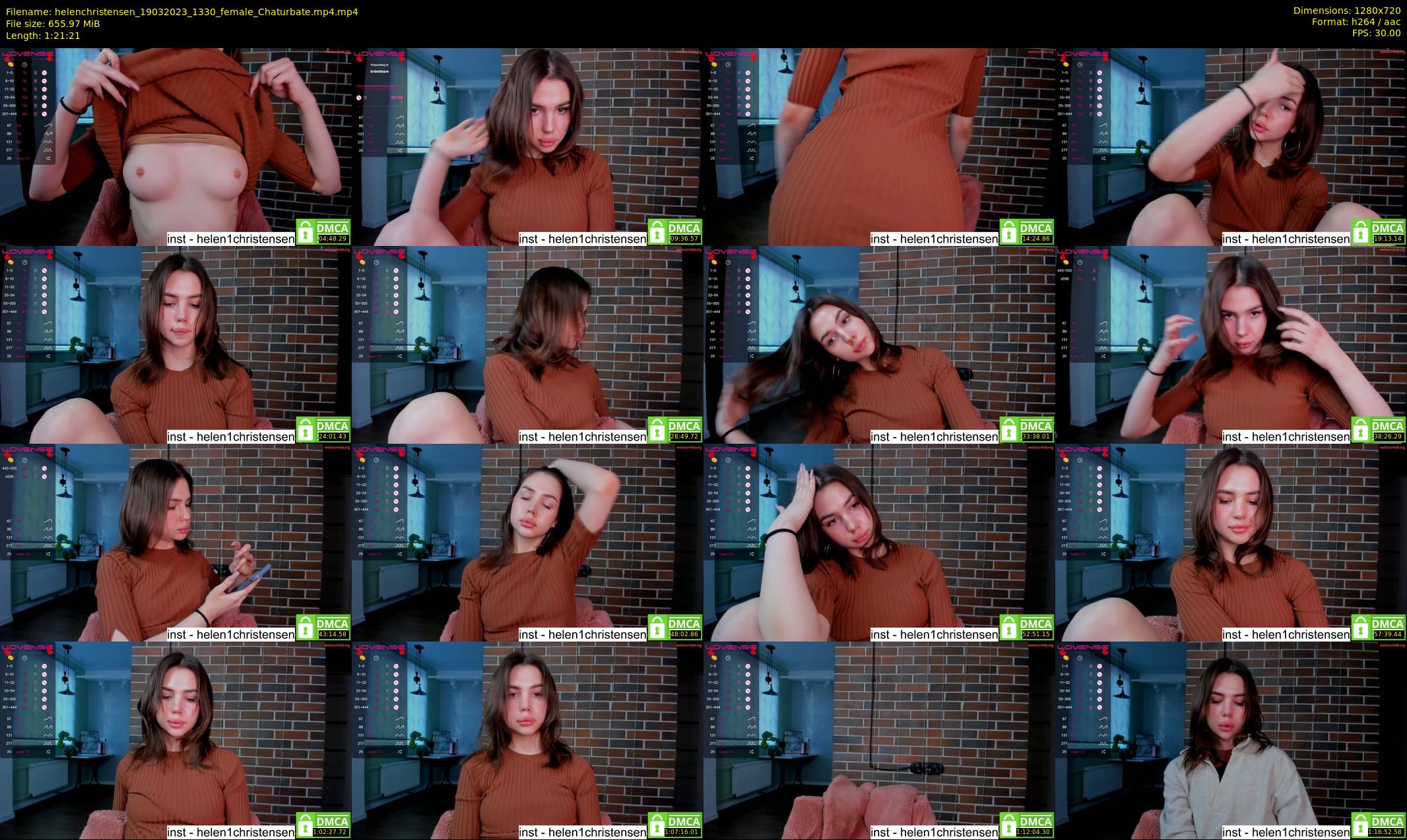 helenchristensen — 82 minute Chaturbate female cam show recording, 720p, Mar 19, 2023