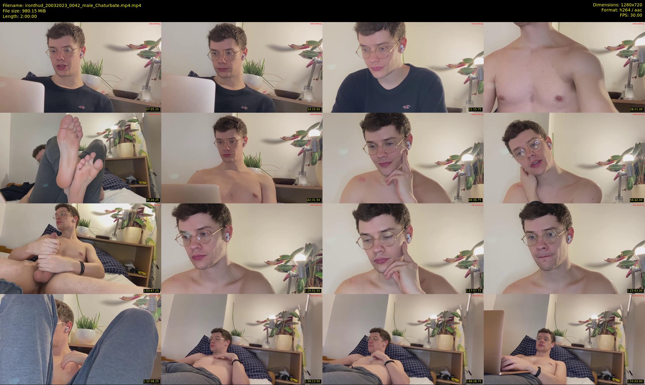 ironthud — 120 minute Chaturbate male cam show recording, 720p, Mar 20, 2023
