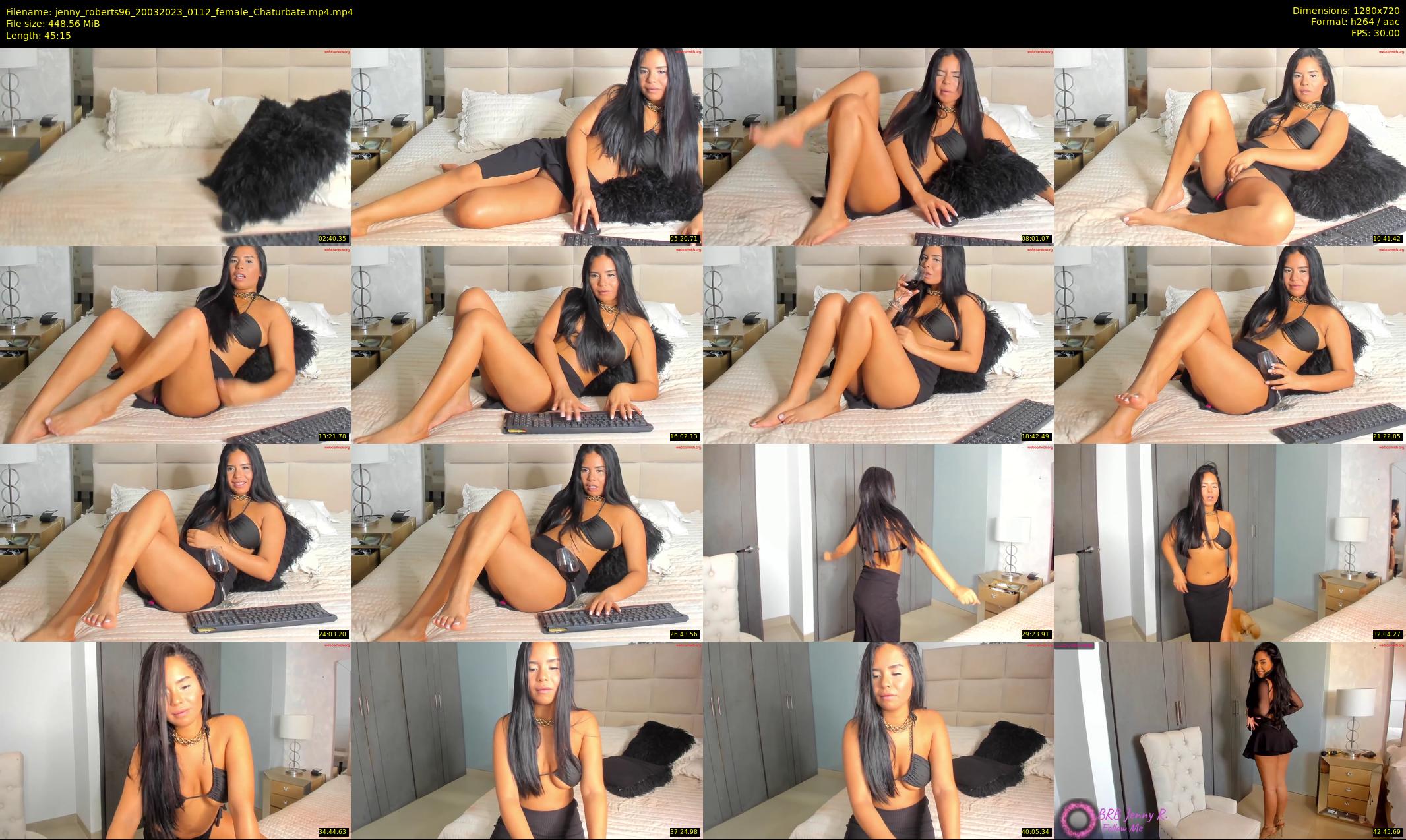 jenny_roberts96 — 46 minute Chaturbate female cam show recording, 720p, Mar 20, 2023