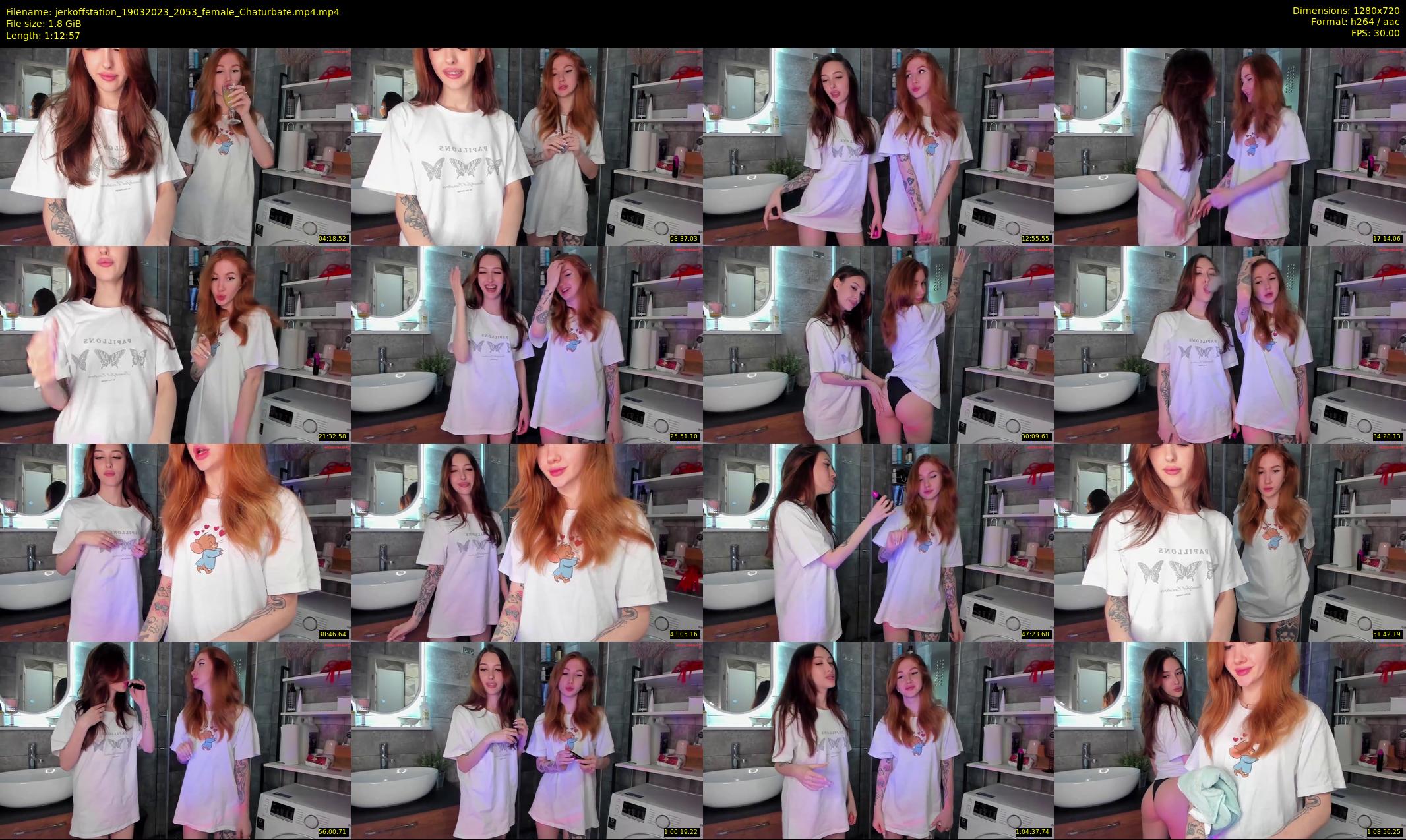jerkoffstation — 73 minute Chaturbate couple cam show recording, 720p, Mar 19, 2023