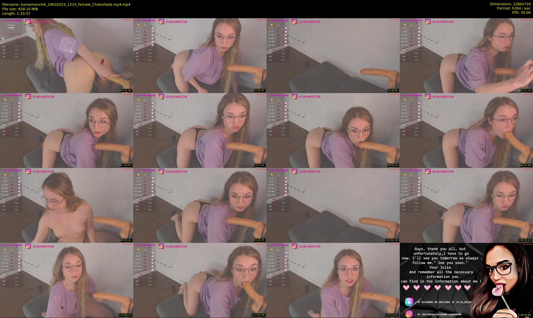 kumamonchik — 94 minute Chaturbate couple cam show recording, 720p, Mar 19, 2023