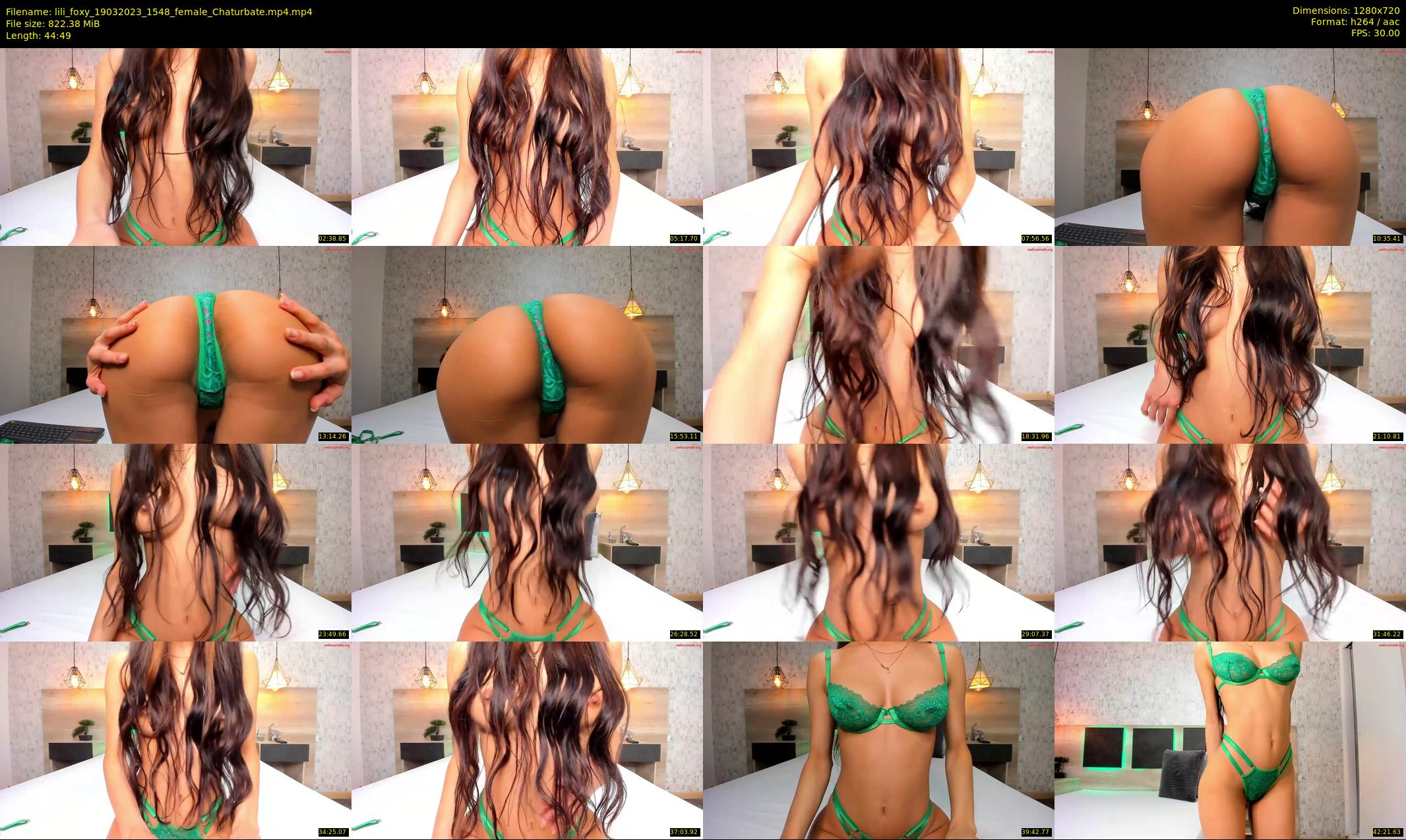 lili_foxy — 45 minute Chaturbate female cam show recording, 720p, Mar 19, 2023