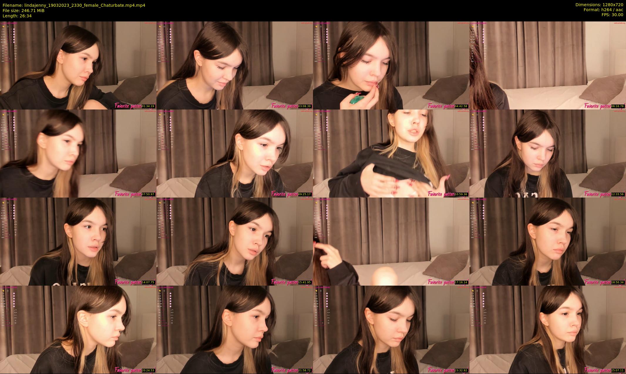 lindajenny — 27 minute Chaturbate couple cam show recording, 720p, Mar 19, 2023