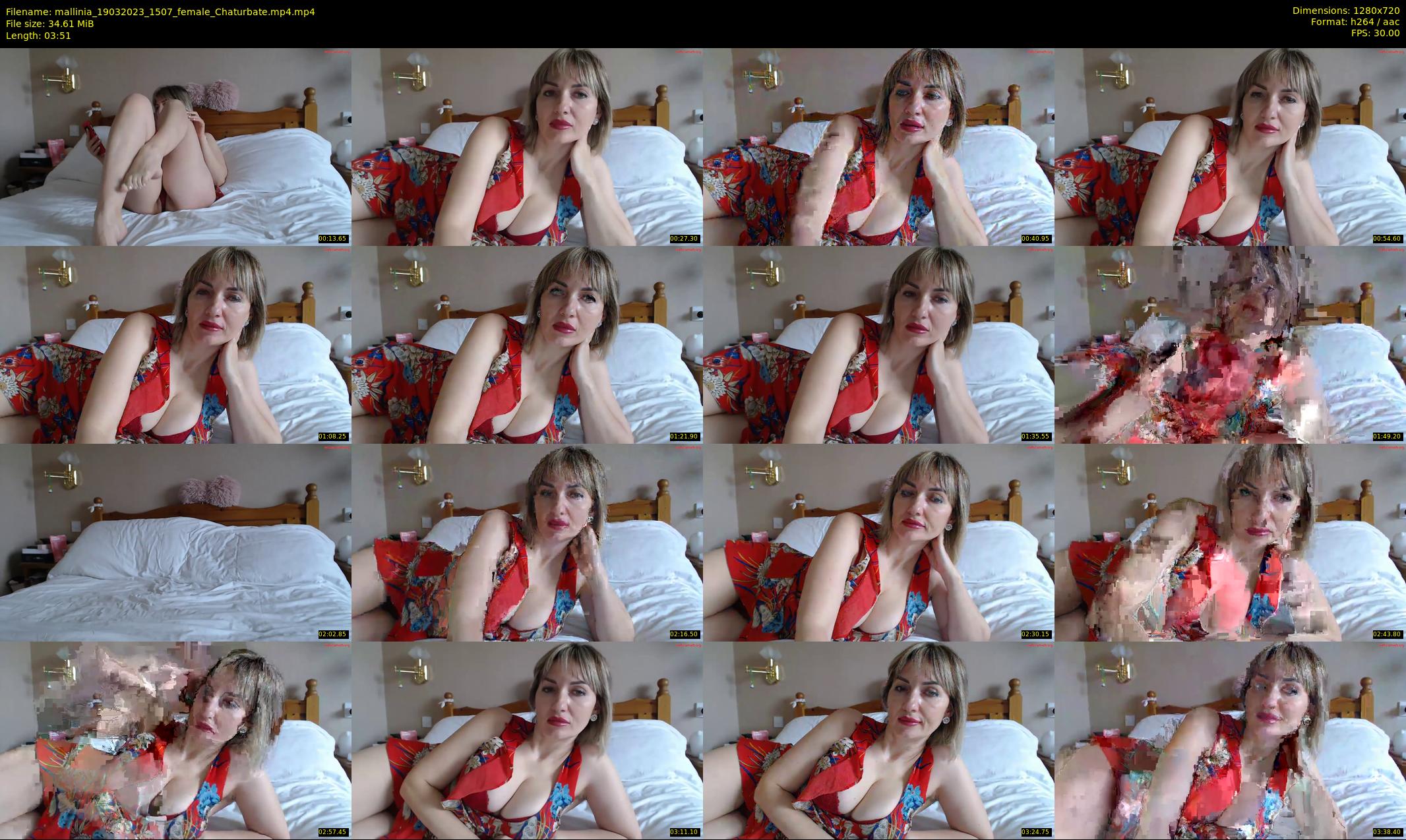 mallinia — 4 minute Chaturbate female cam show recording, 720p, Mar 19, 2023