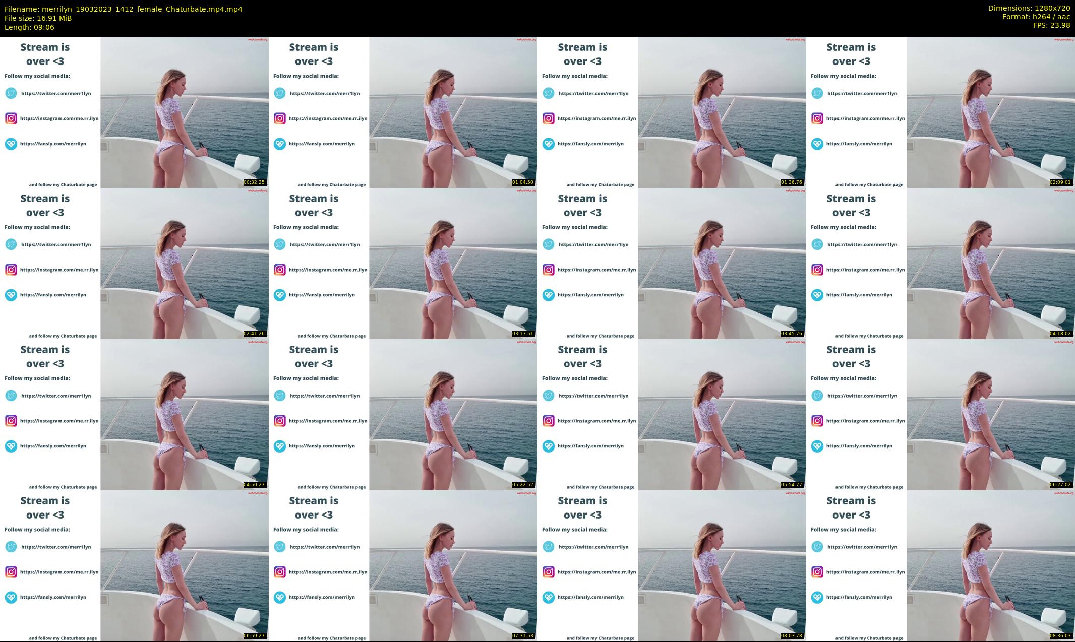 merrilyn — 10 minute Chaturbate female cam show recording, 720p, Mar 19, 2023