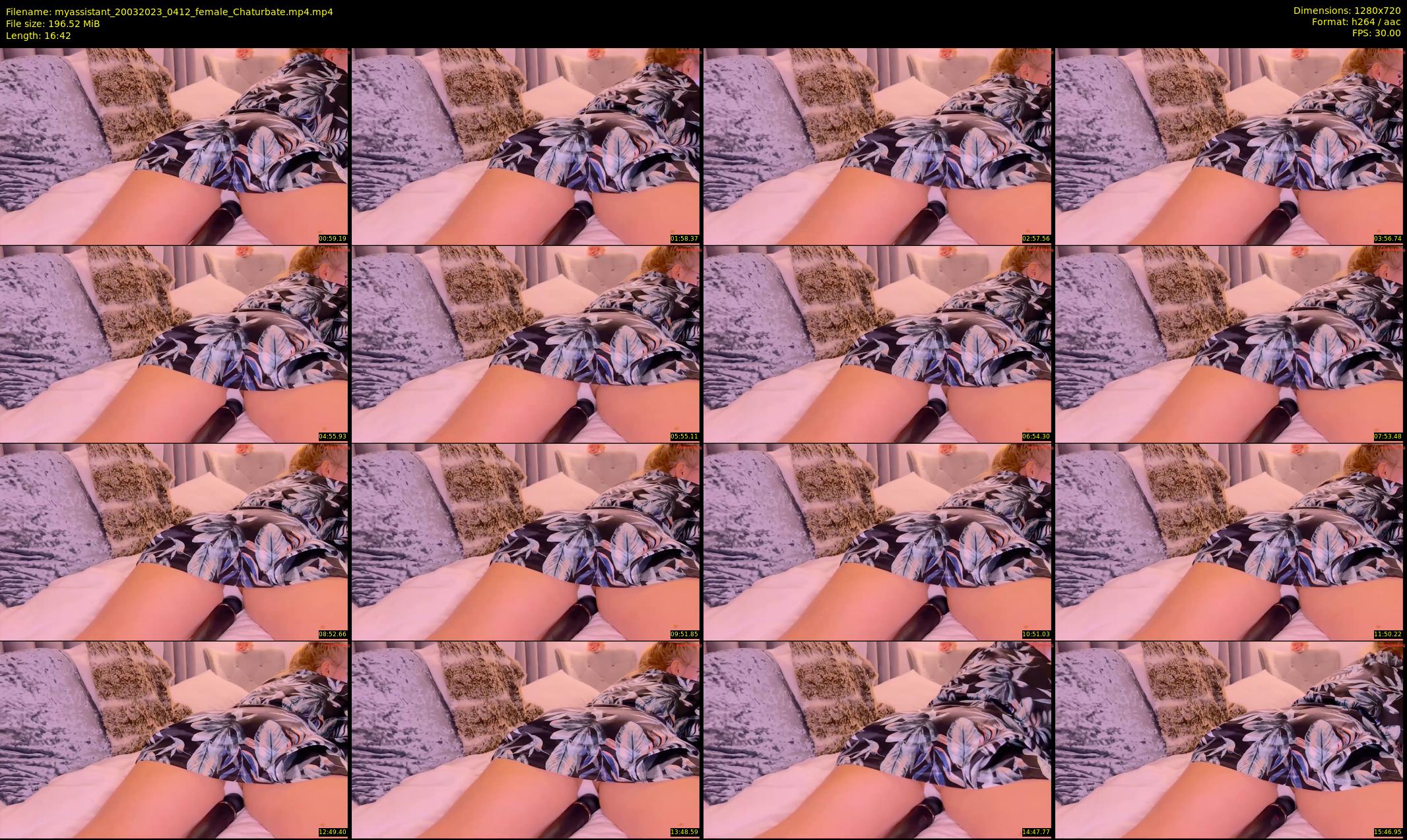 myassistant — 17 minute Chaturbate female cam show recording, 720p, Mar 20, 2023
