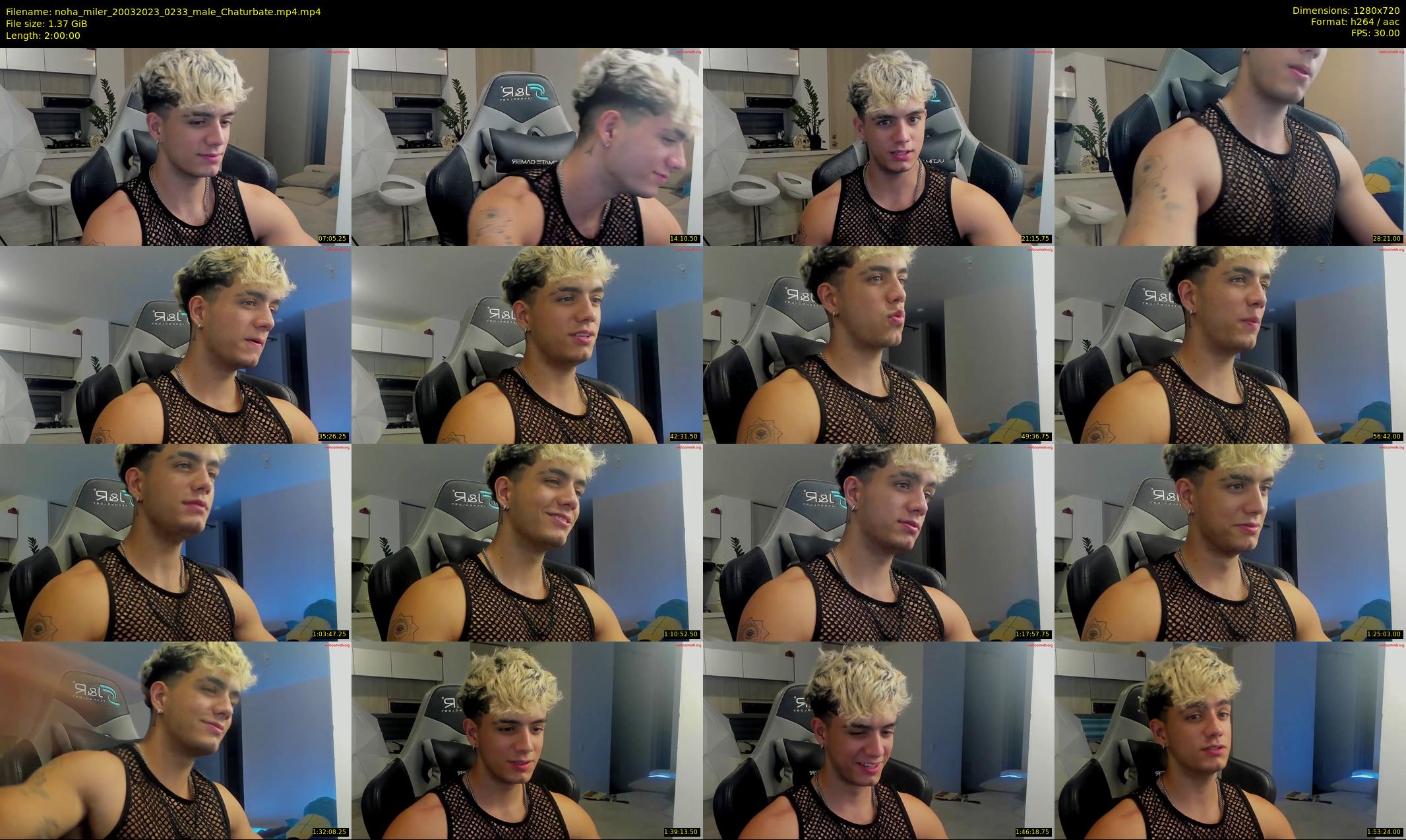 noha_miler — 120 minute Chaturbate male cam show recording, 720p, Mar 20, 2023