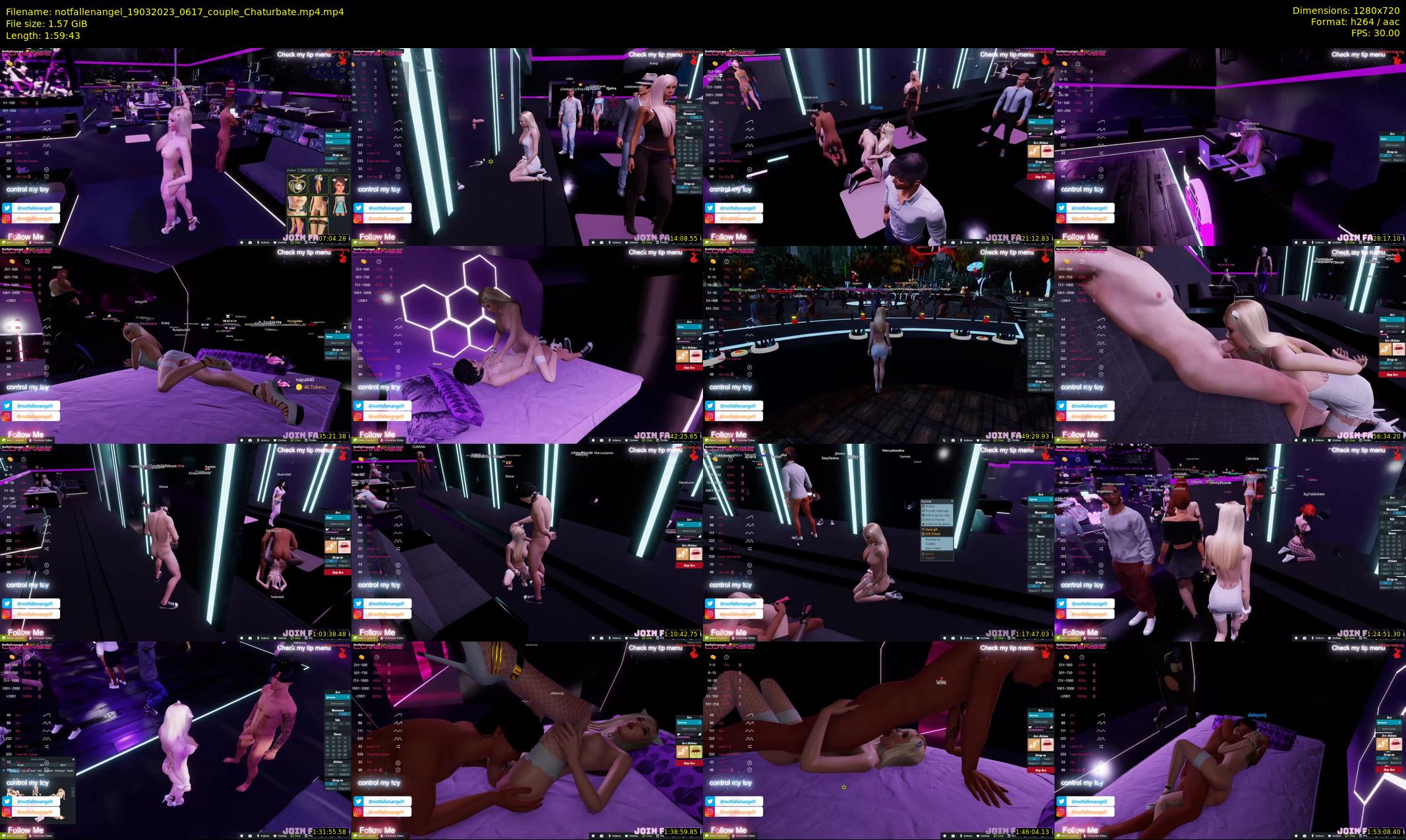 notfallenangel — 120 minute Chaturbate couple cam show recording, 720p, Mar 19, 2023