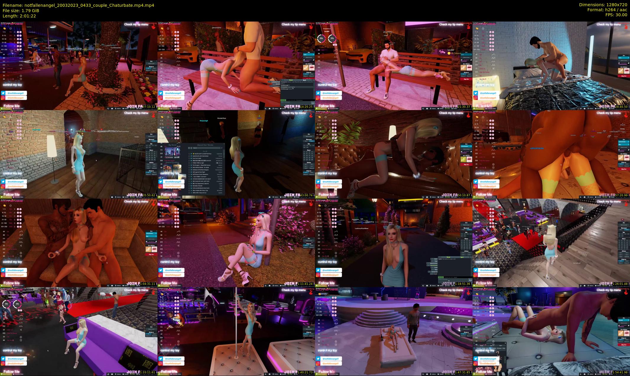 notfallenangel — 122 minute Chaturbate couple cam show recording, 720p, Mar 20, 2023