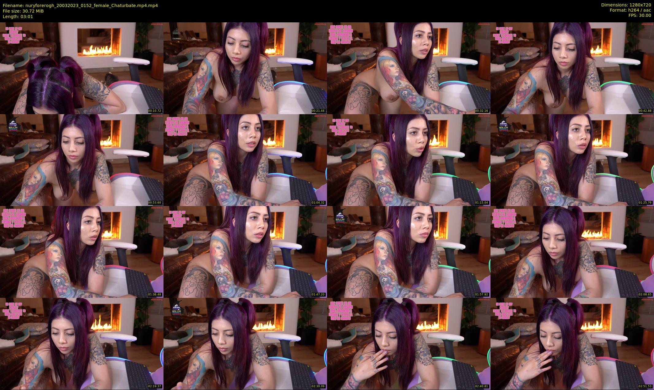 nuryforerogh — 4 minute Chaturbate female cam show recording, 720p, Mar 20, 2023
