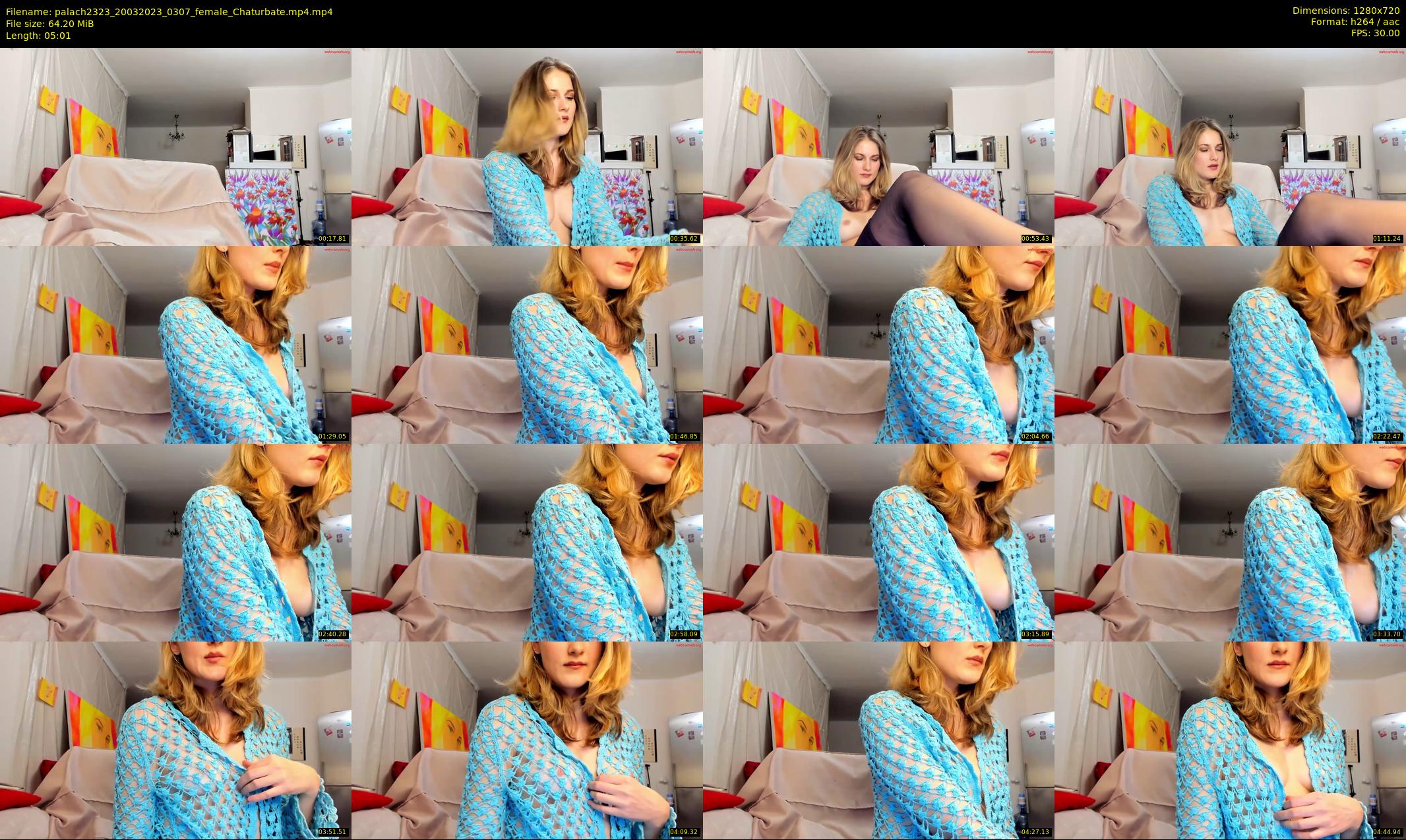 palach2323 — 6 minute Chaturbate couple cam show recording, 720p, Mar 20, 2023