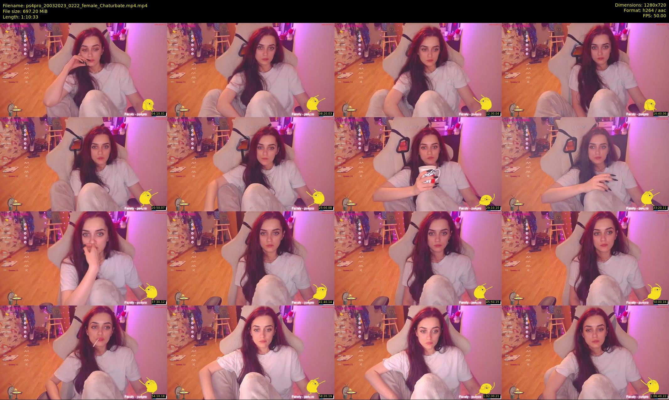 ps4pro — 71 minute Chaturbate female cam show recording, 720p, Mar 20, 2023