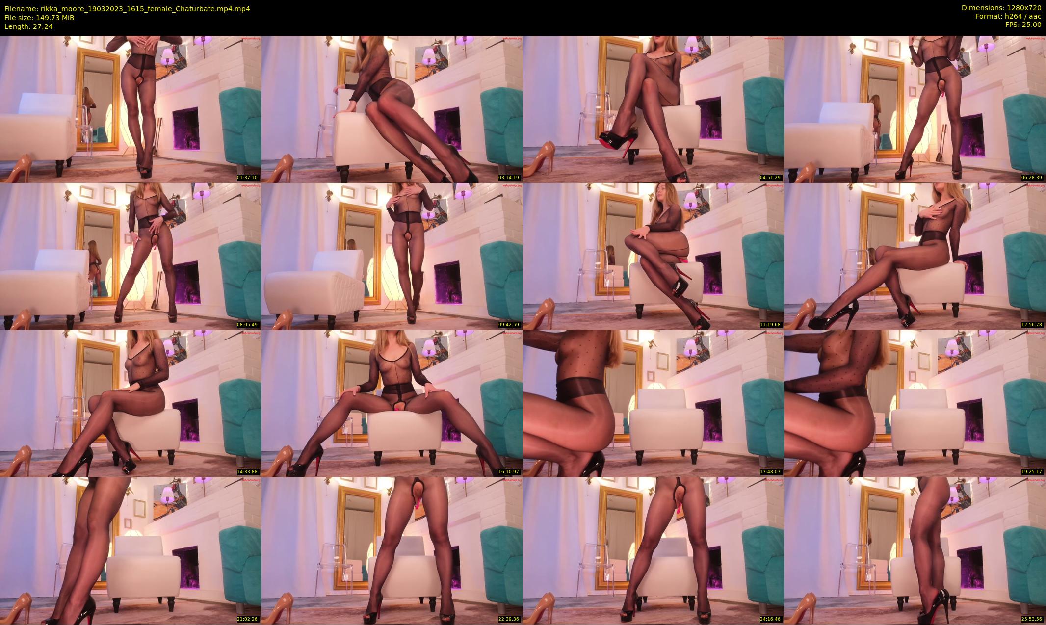 rikka_moore — 28 minute Chaturbate female cam show recording, 720p, Mar 19, 2023
