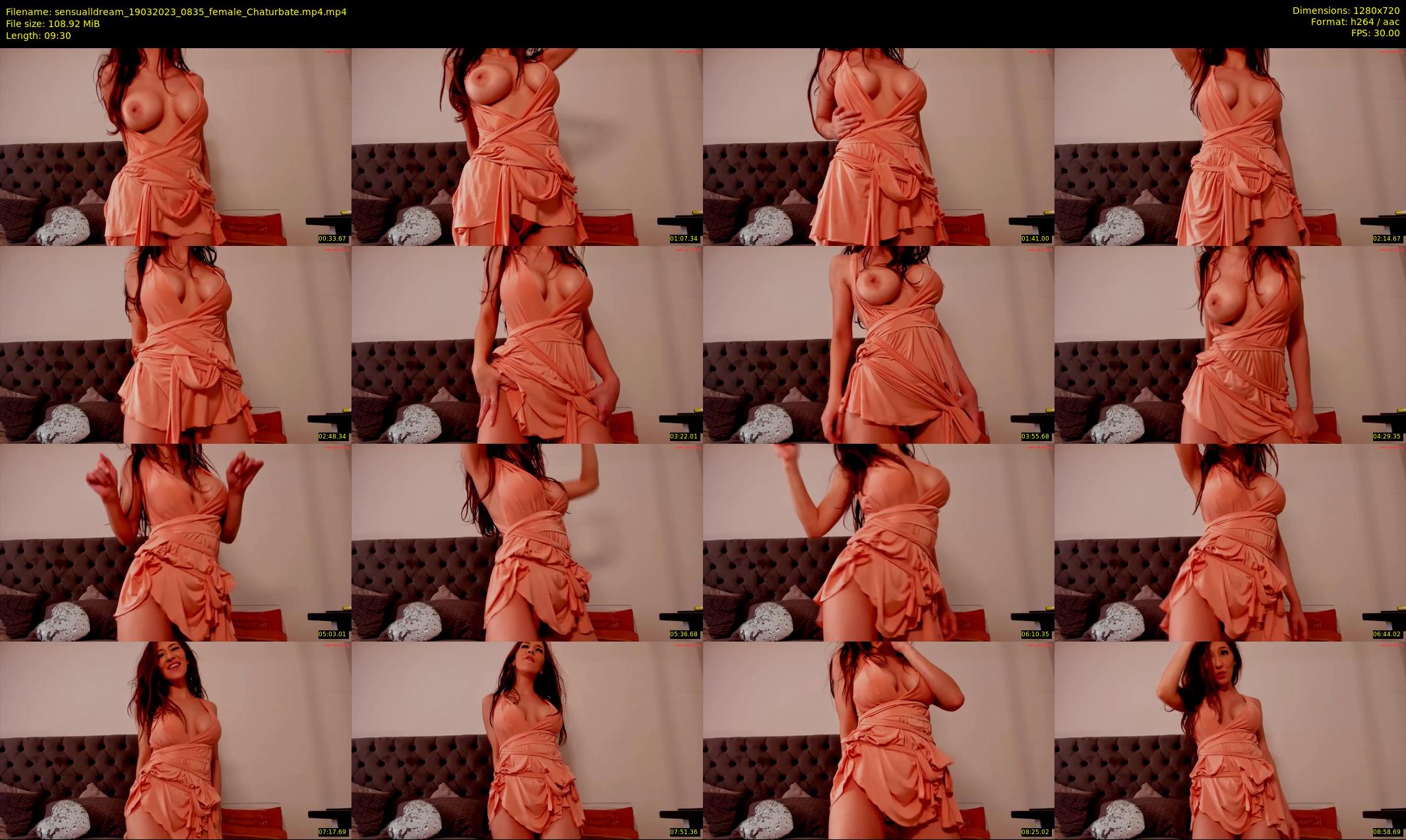 sensualldream — 10 minute Chaturbate female cam show recording, 720p, Mar 19, 2023
