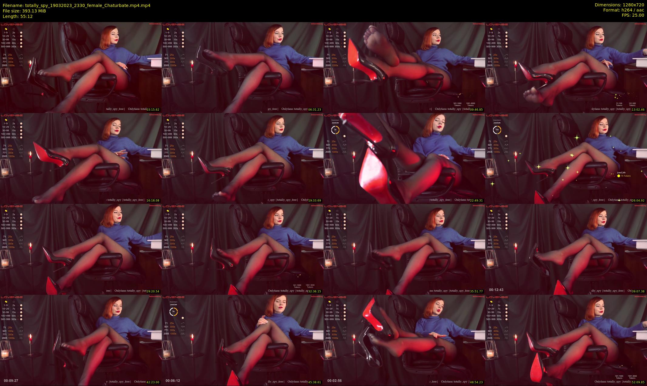 totally_spy — 56 minute Chaturbate female cam show recording, 720p, Mar 19, 2023