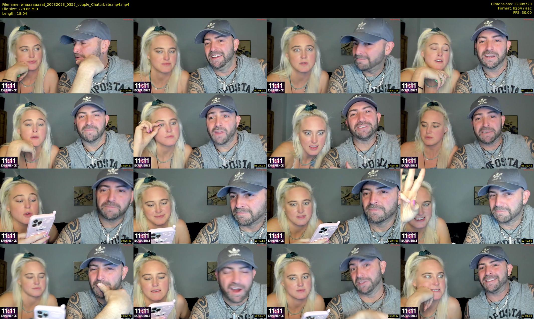 whaaaaaaaat — 19 minute Chaturbate couple cam show recording, 720p, Mar 20, 2023
