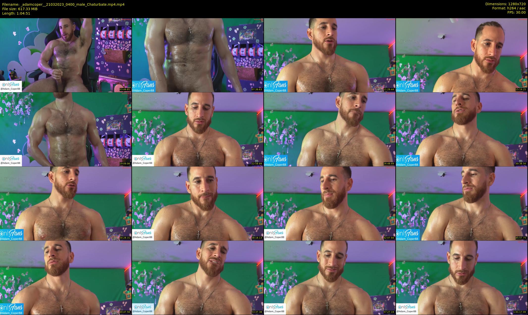 _adamcoper_ — 65 minute Chaturbate male cam show recording, 720p, Mar 21, 2023