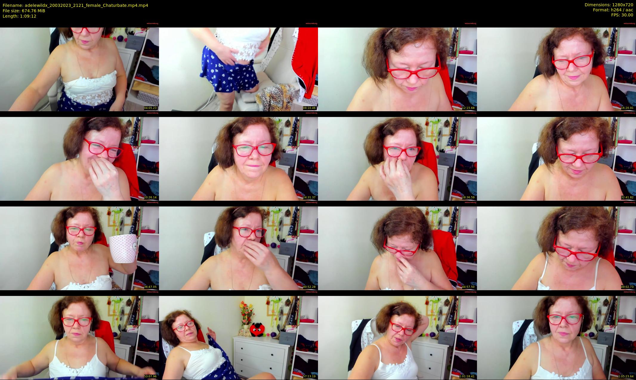 adelewildx — 70 minute Chaturbate female cam show recording, 720p, Mar 20, 2023