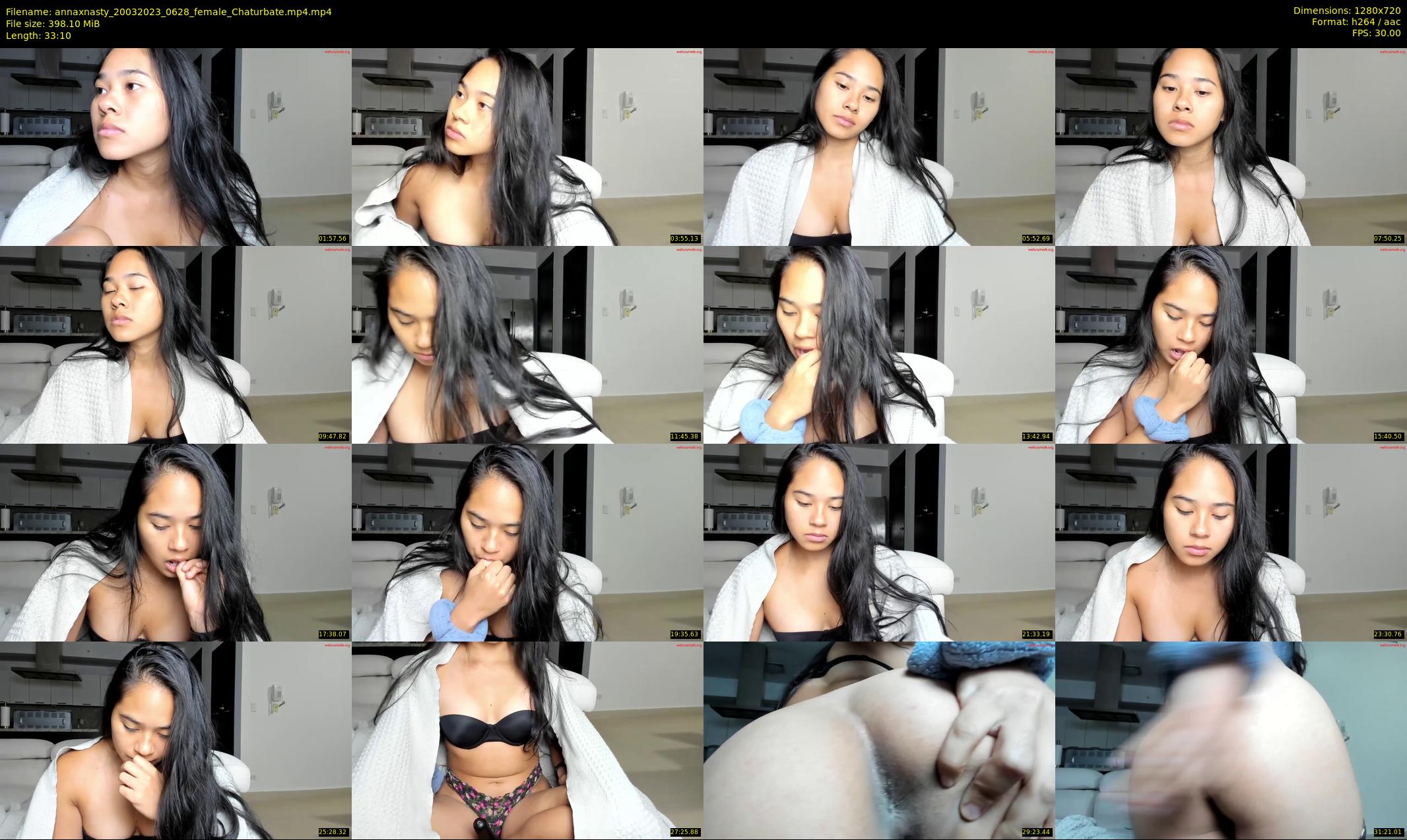 annaxnasty — 34 minute Chaturbate female cam show recording, 720p, Mar 20, 2023