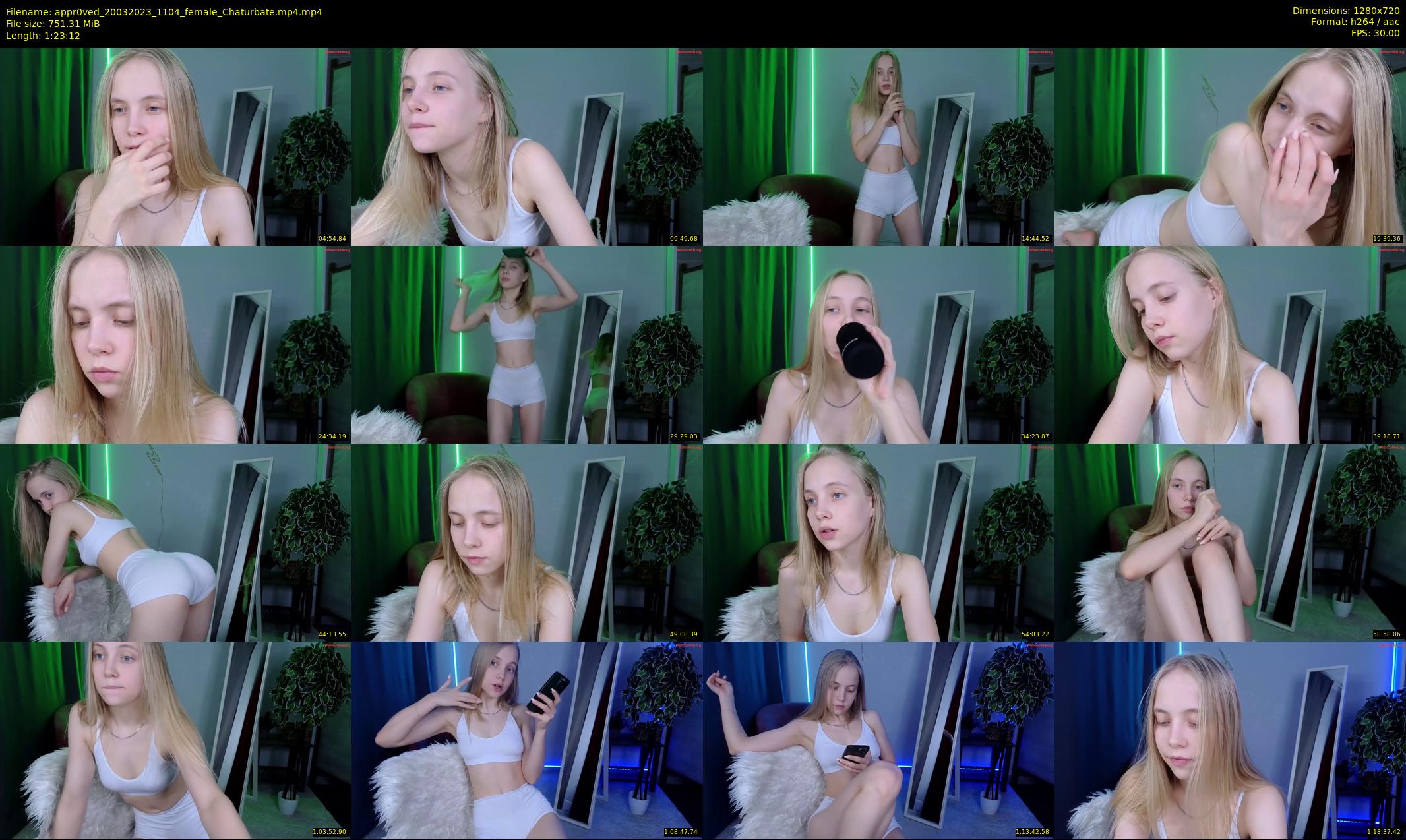 appr0ved — 84 minute Chaturbate female cam show recording, 720p, Mar 20, 2023