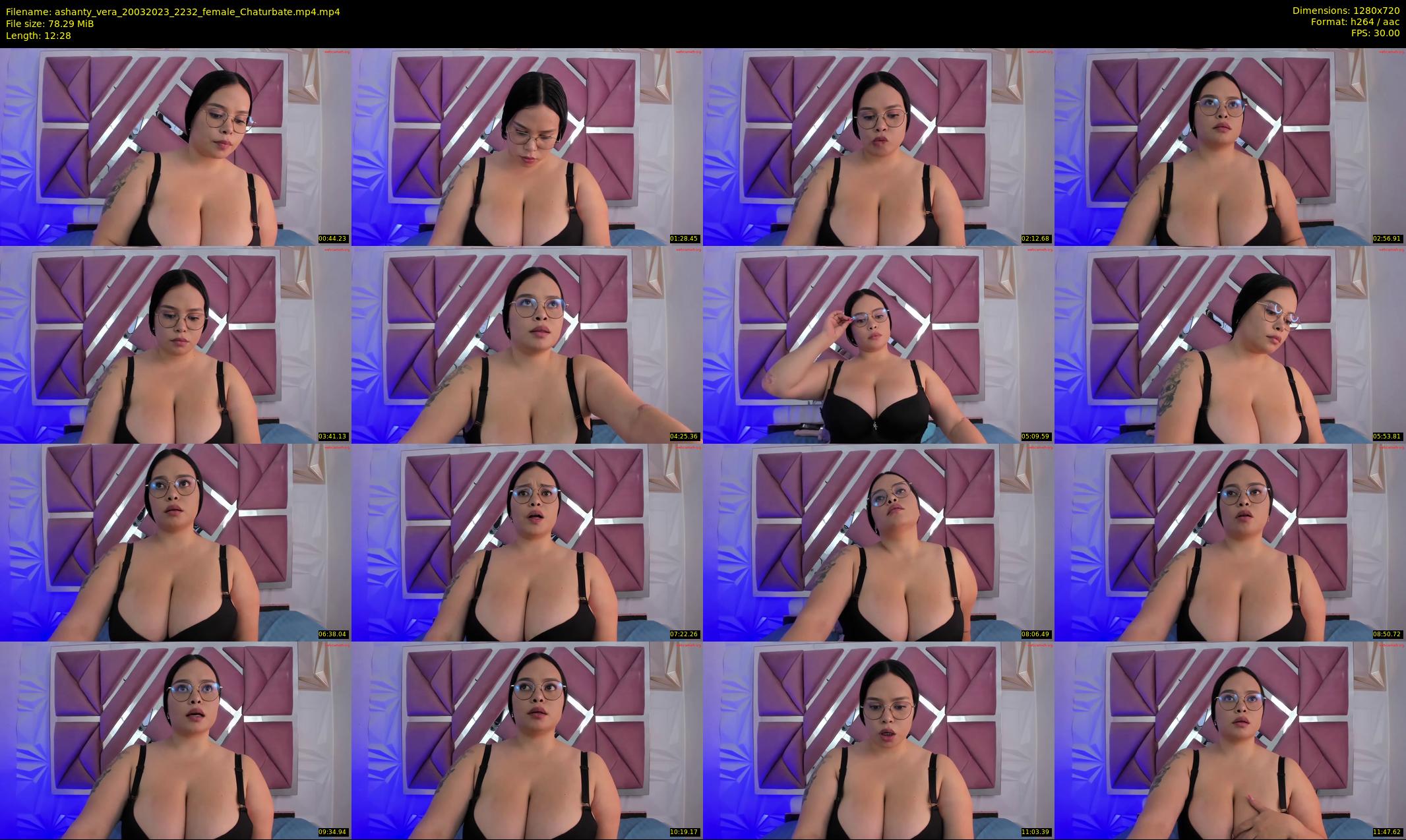ashanty_vera — 13 minute Chaturbate couple cam show recording, 720p, Mar 20, 2023