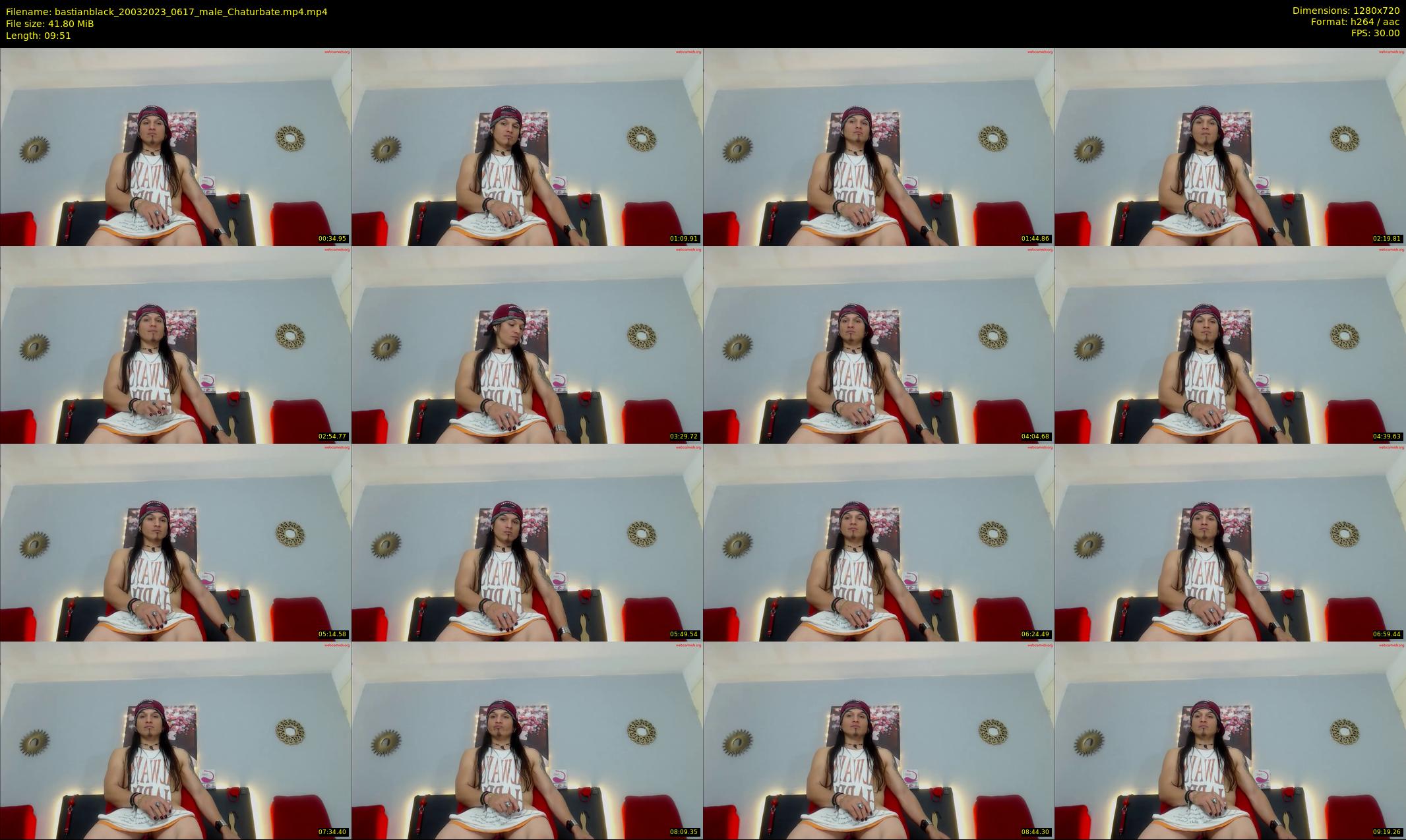 bastianblack — 10 minute Chaturbate male cam show recording, 720p, Mar 20, 2023