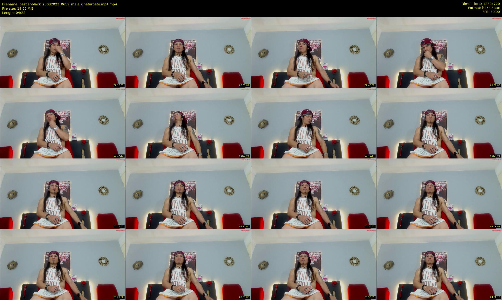 bastianblack — 5 minute Chaturbate male cam show recording, 720p, Mar 20, 2023