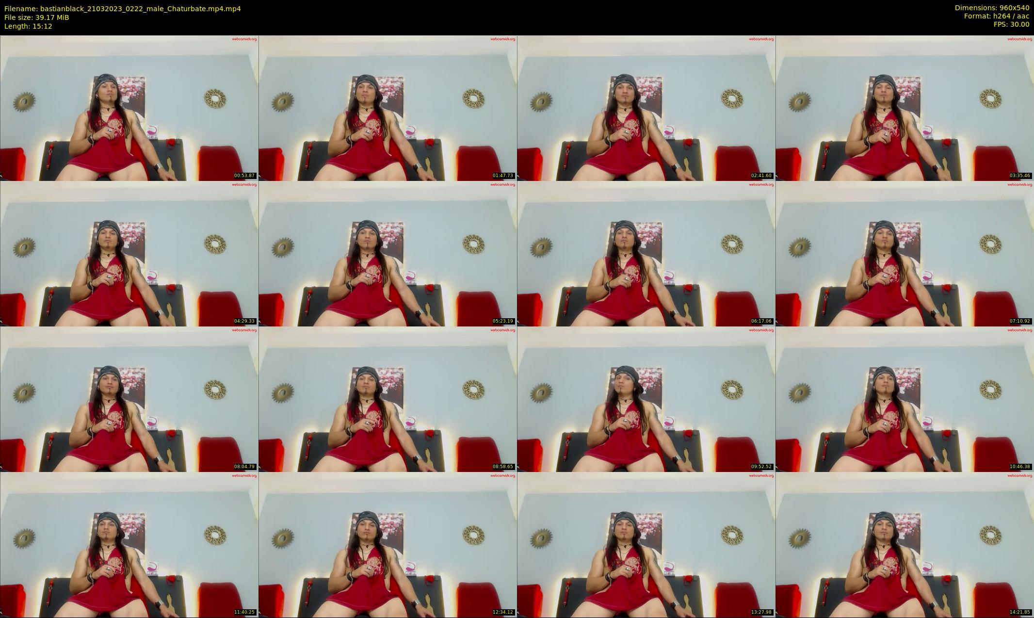 bastianblack — 16 minute Chaturbate male cam show recording, 480p, Mar 21, 2023