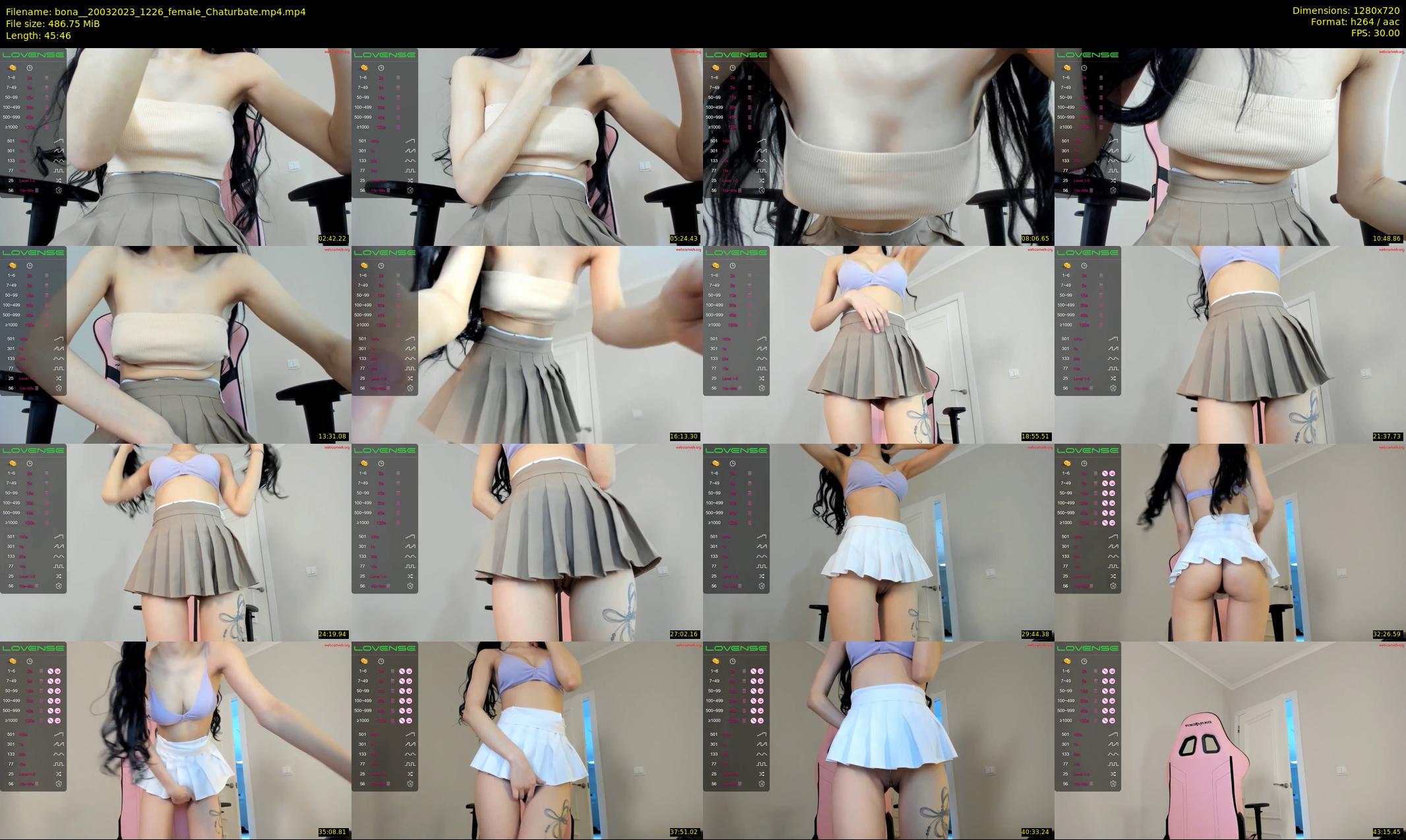 bona_ — 46 minute Chaturbate female cam show recording, 720p, Mar 20, 2023
