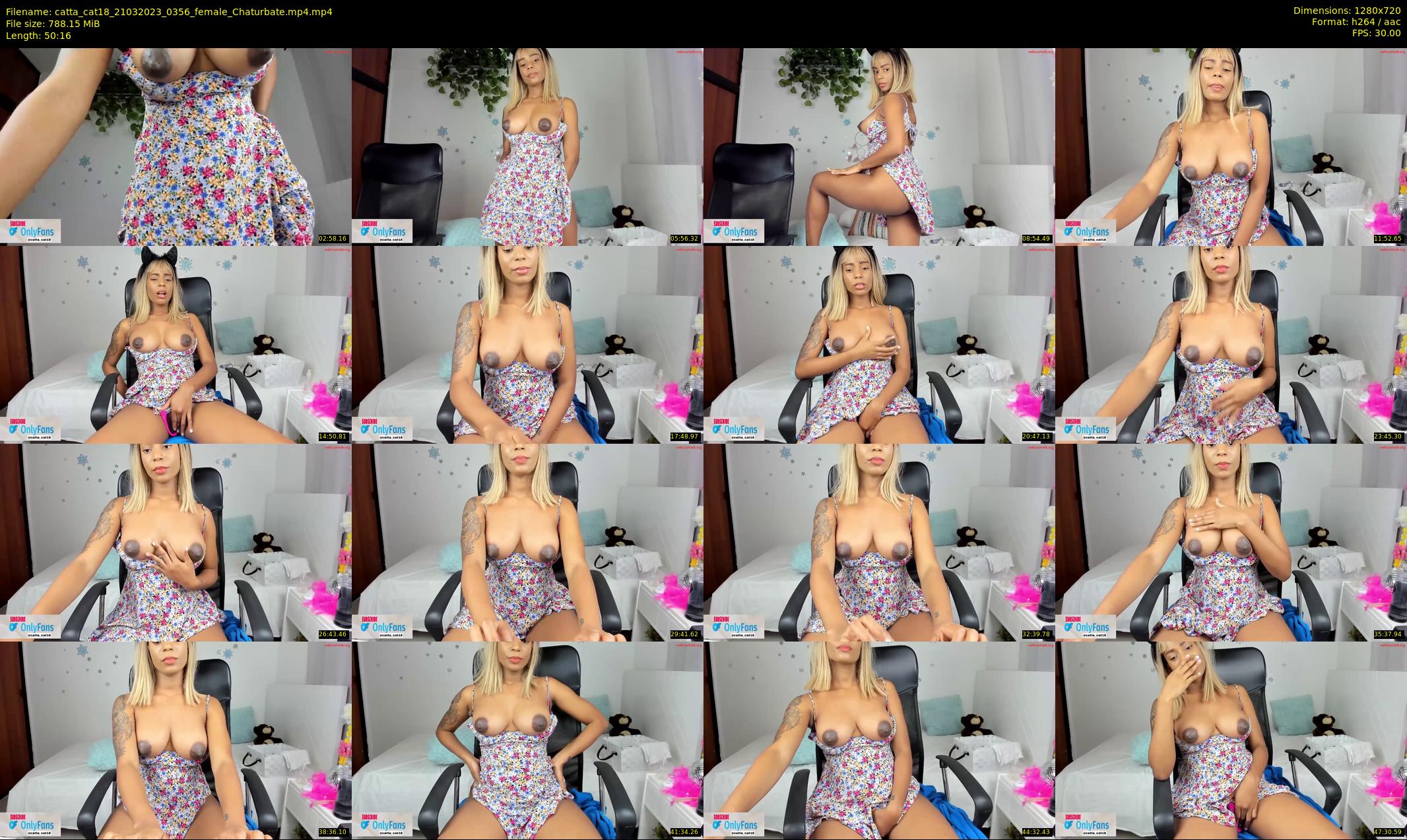 catta_cat18 — 51 minute Chaturbate female cam show recording, 720p, Mar 21, 2023