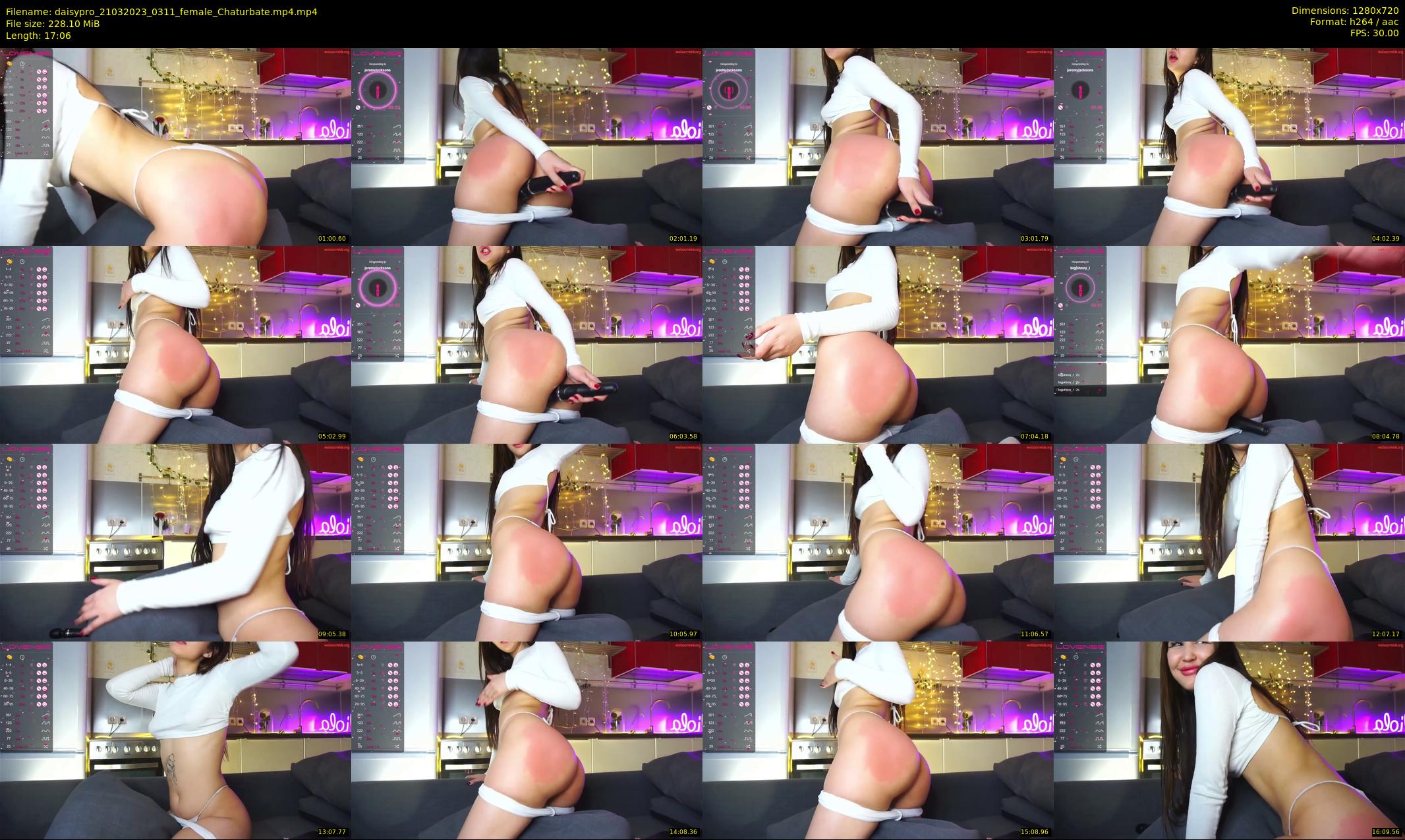 daisypro — 18 minute Chaturbate couple cam show recording, 720p, Mar 21, 2023