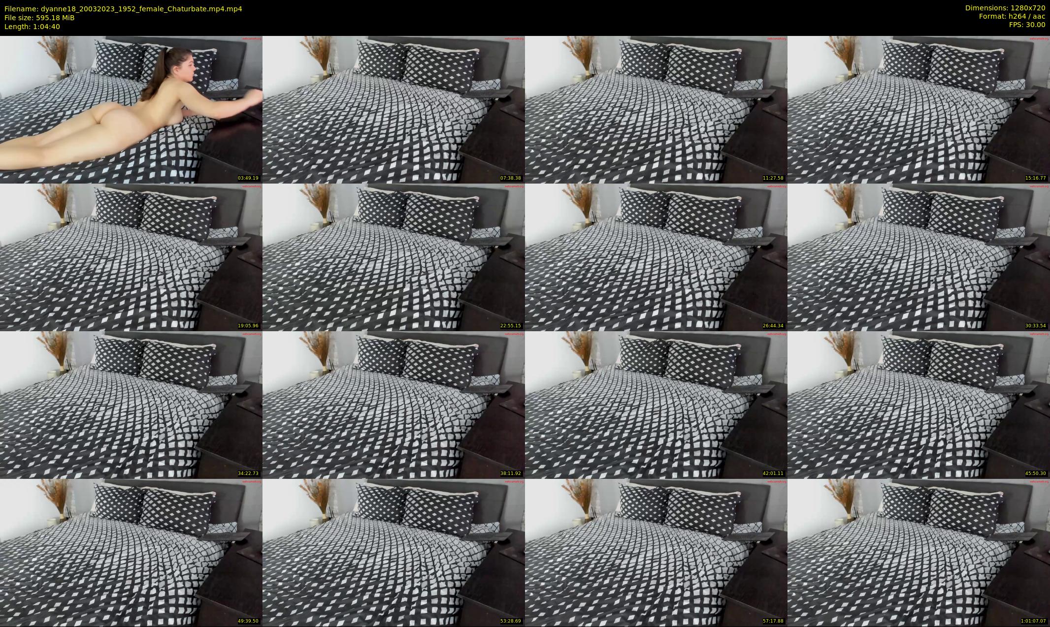 dyanne18 — 65 minute Chaturbate female cam show recording, 720p, Mar 20, 2023
