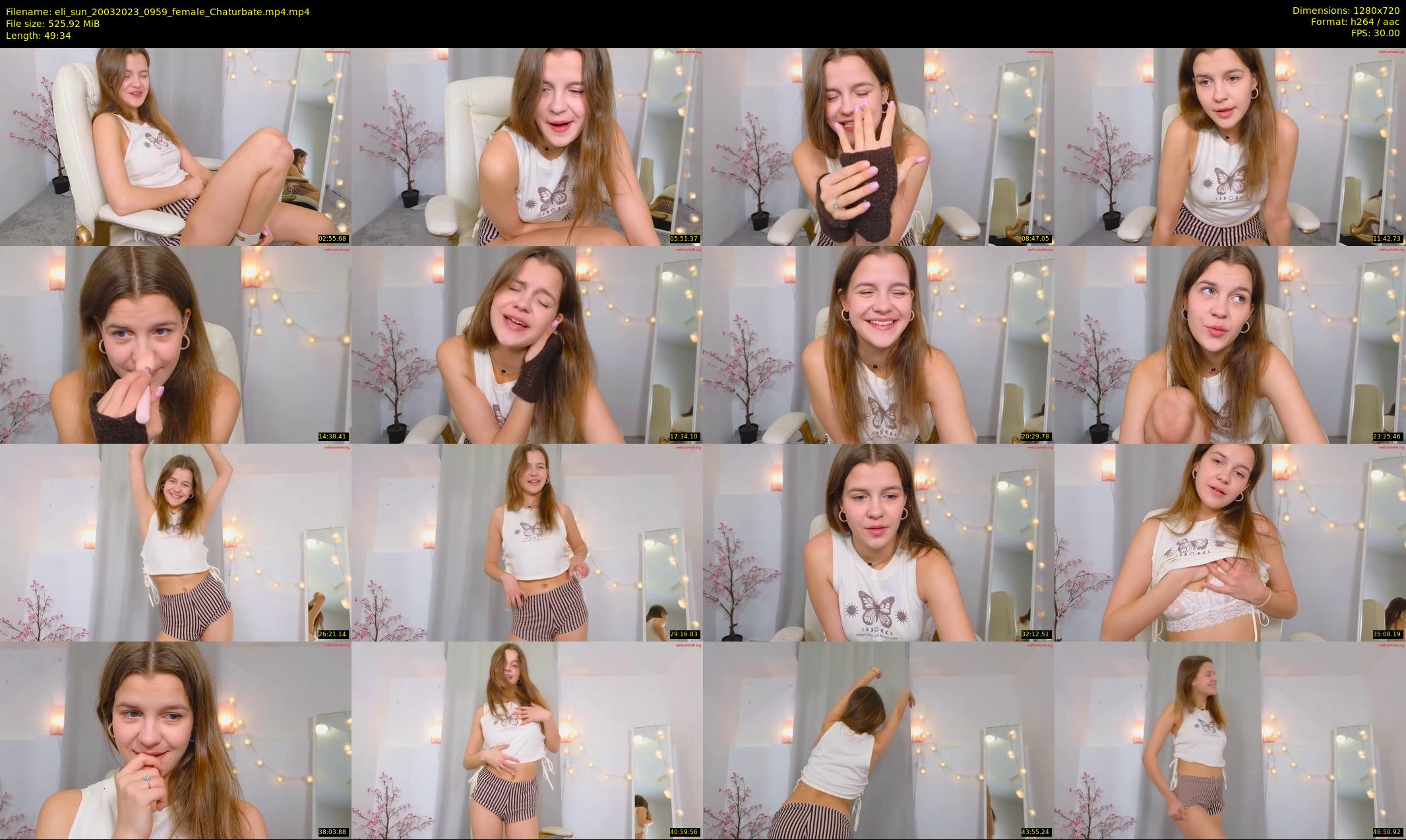 eli_sun — 50 minute Chaturbate female cam show recording, 720p, Mar 20, 2023