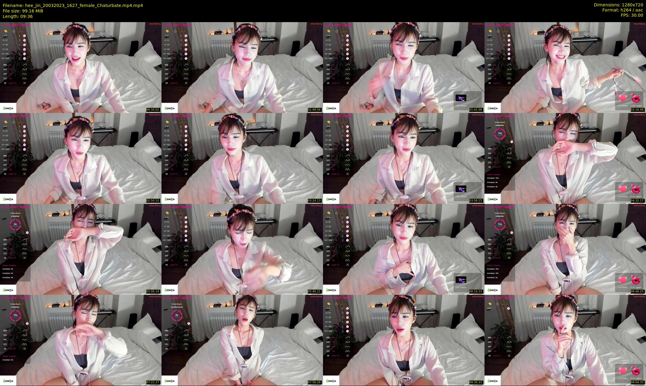 hee_jin — 10 minute Chaturbate female cam show recording, 720p, Mar 20, 2023