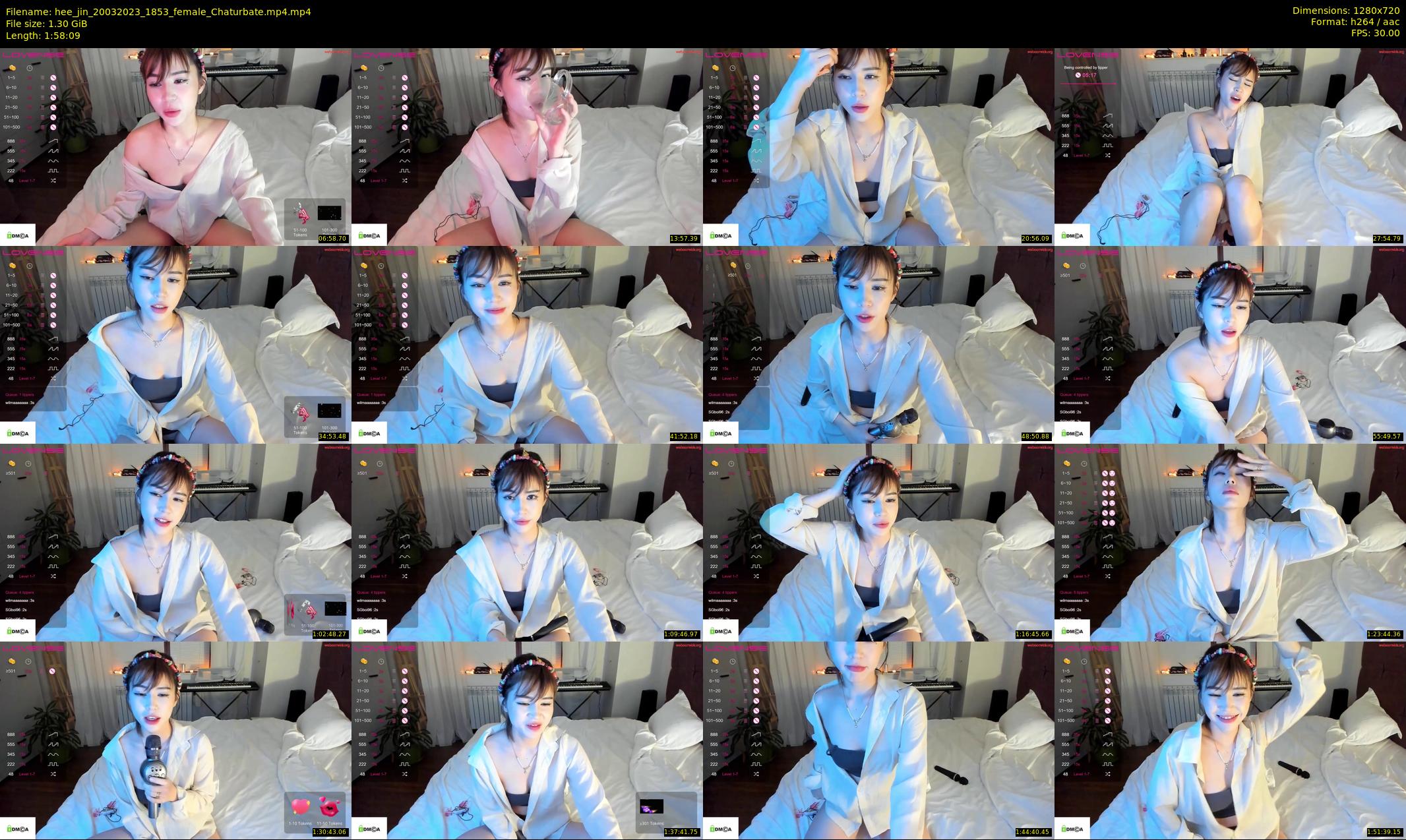 hee_jin — 119 minute Chaturbate female cam show recording, 720p, Mar 20, 2023