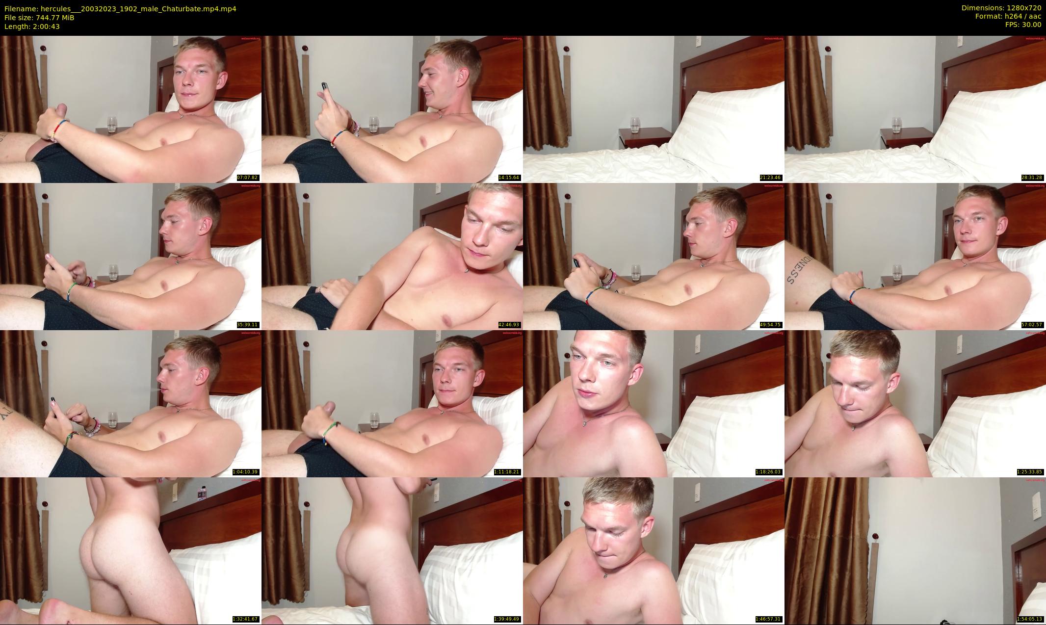 hercules__ — 121 minute Chaturbate male cam show recording, 720p, Mar 20, 2023