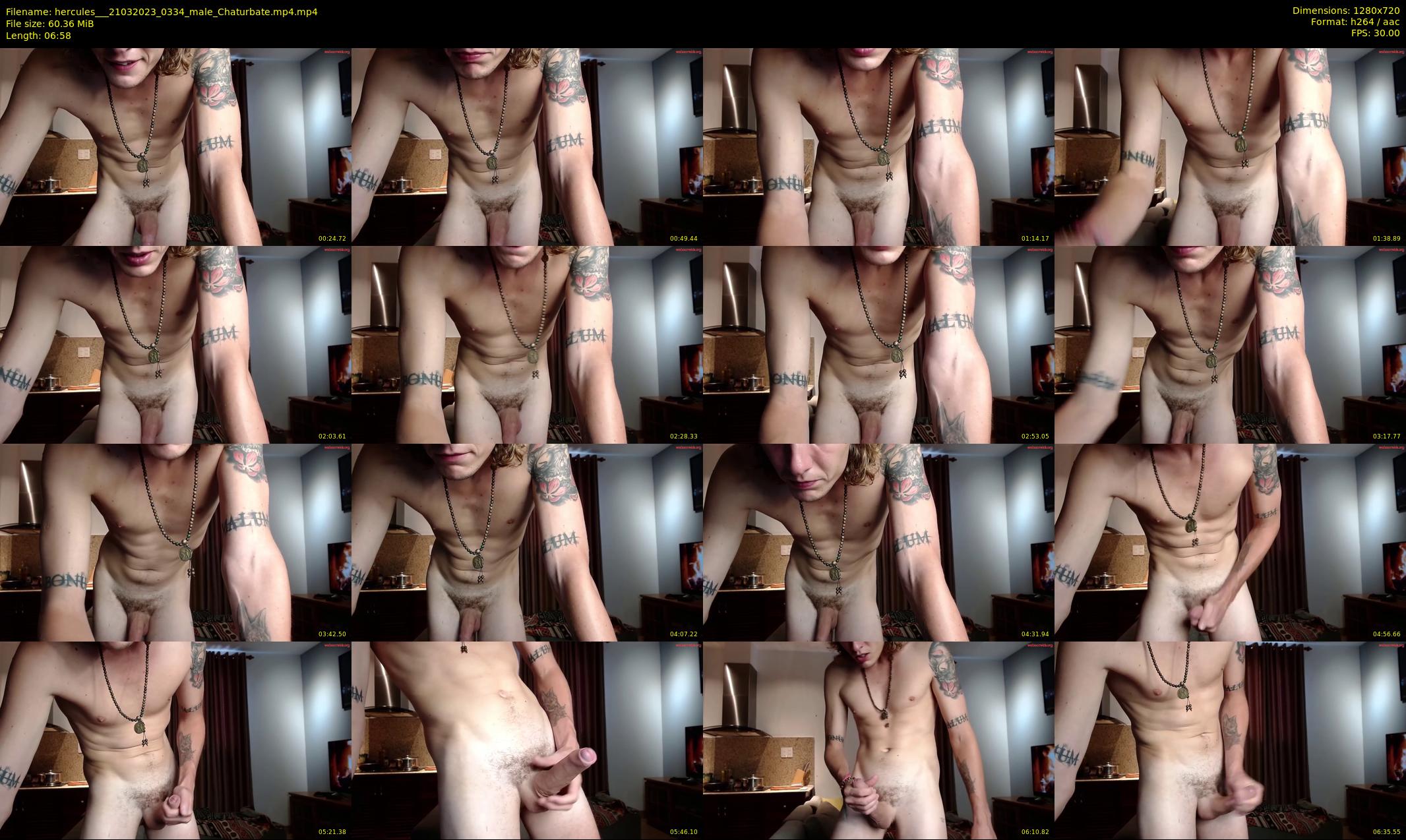 hercules__ — 7 minute Chaturbate male cam show recording, 720p, Mar 21, 2023