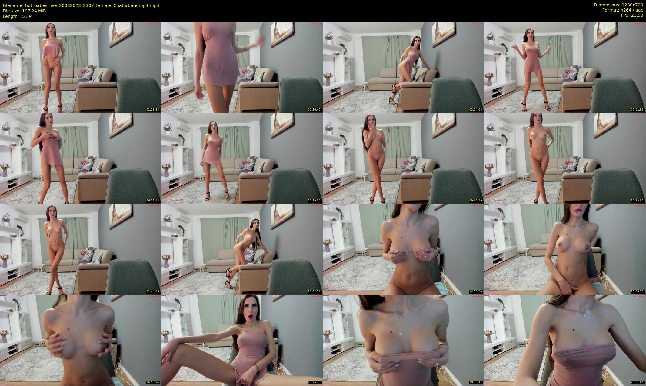 hot_babes_live — 23 minute Chaturbate female cam show recording, 720p, Mar 20, 2023