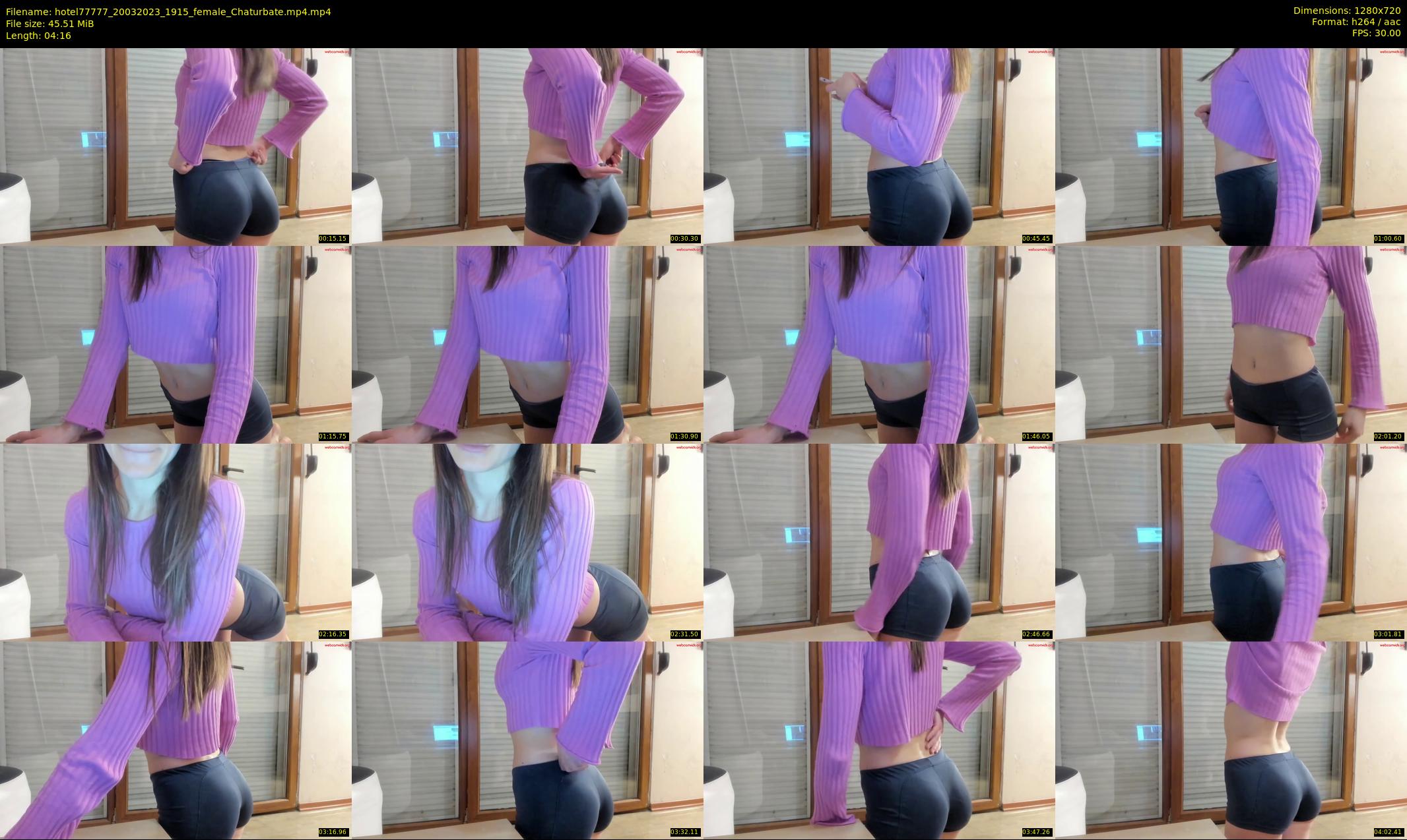 hotel77777 — 5 minute Chaturbate female cam show recording, 720p, Mar 20, 2023