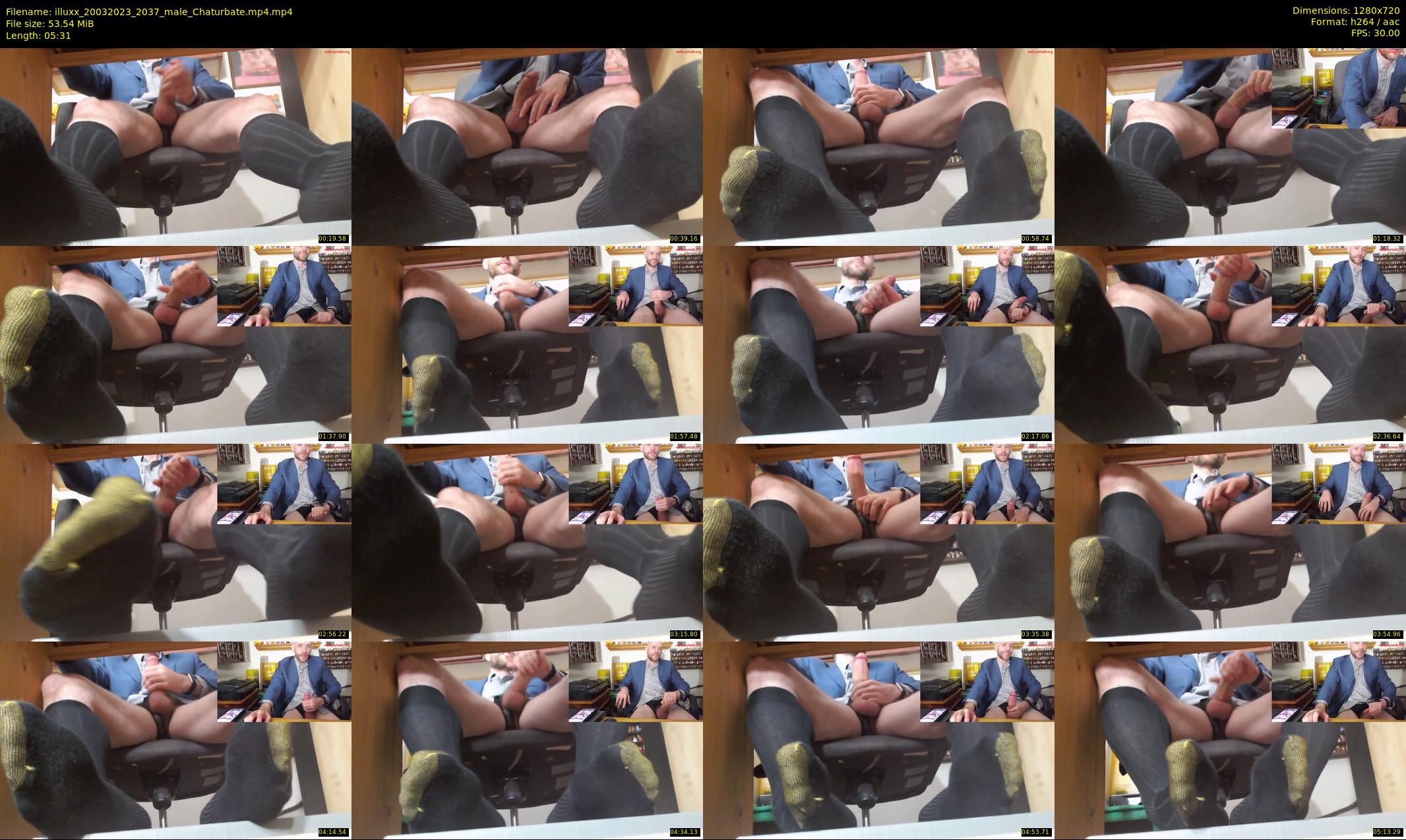 illuxx — 6 minute Chaturbate male cam show recording, 720p, Mar 20, 2023