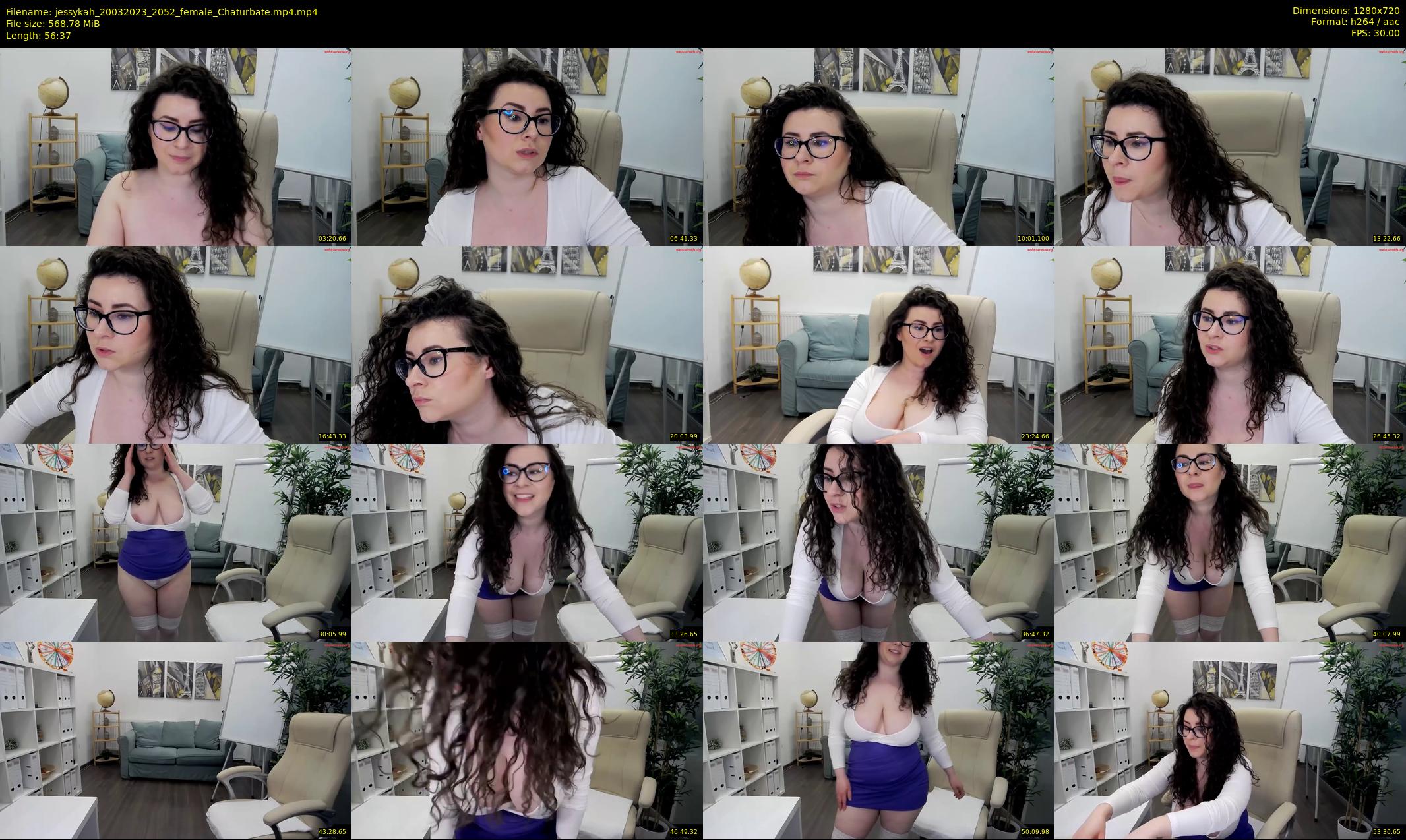 jessykah — 57 minute Chaturbate female cam show recording, 720p, Mar 20, 2023