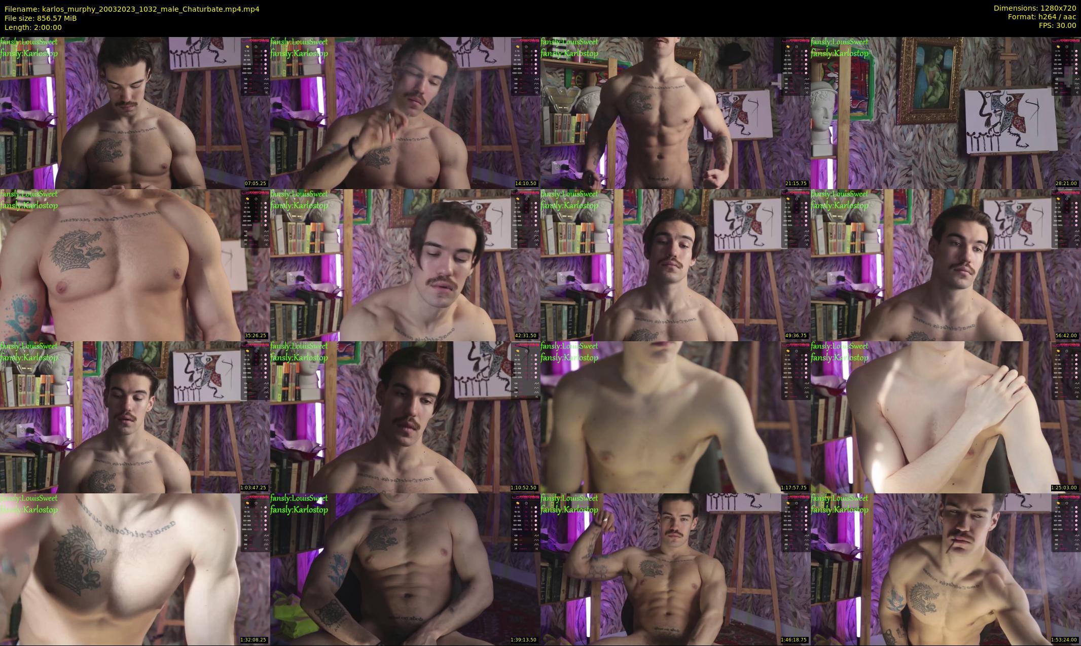 karlos_murphy — 120 minute Chaturbate male cam show recording, 720p, Mar 20, 2023