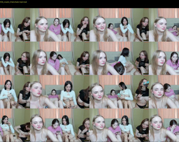 kebesheska — 3 minute Chaturbate couple cam show recording, 720p, Mar 20, 2023