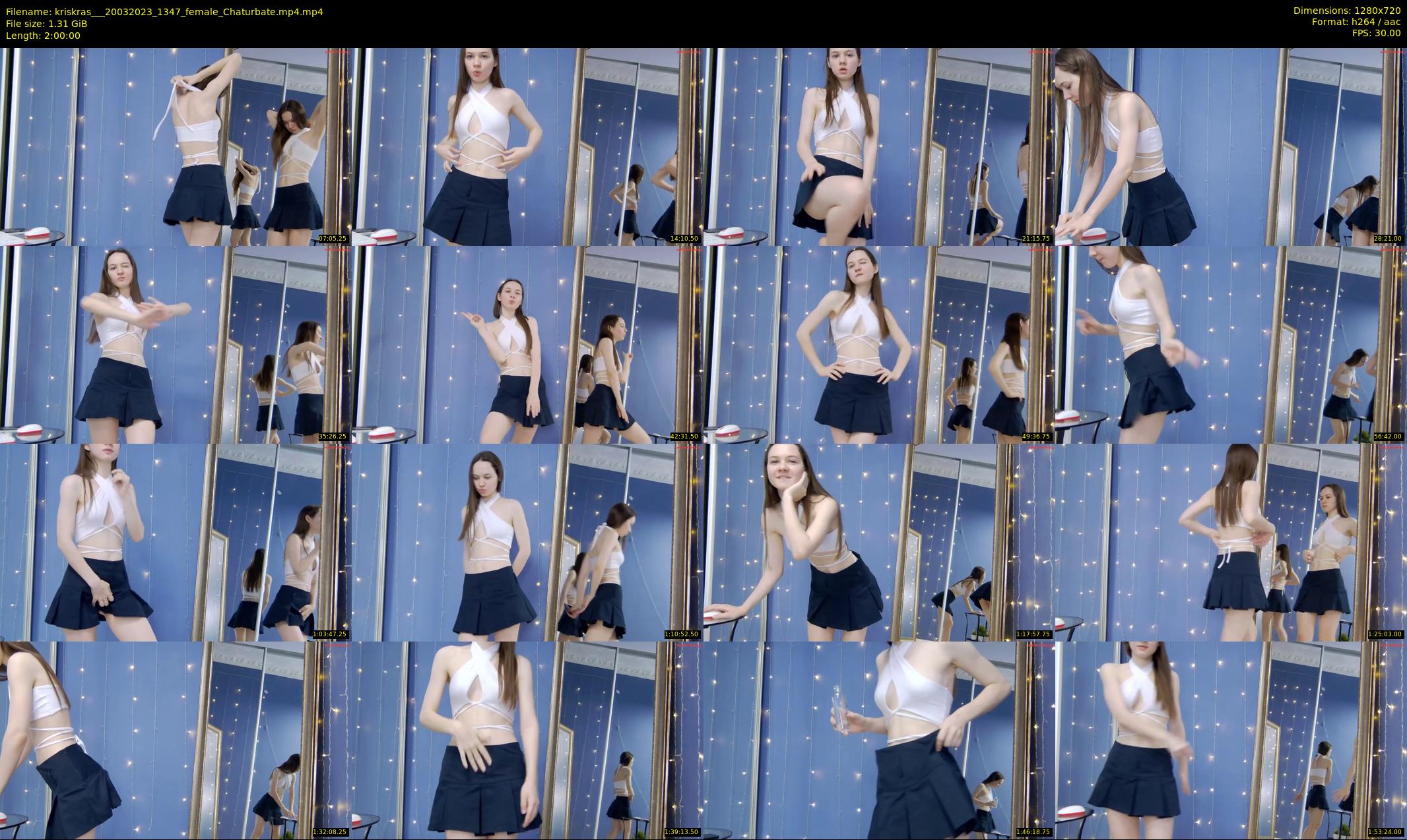 kriskras__ — 120 minute Chaturbate female cam show recording, 720p, Mar 20, 2023