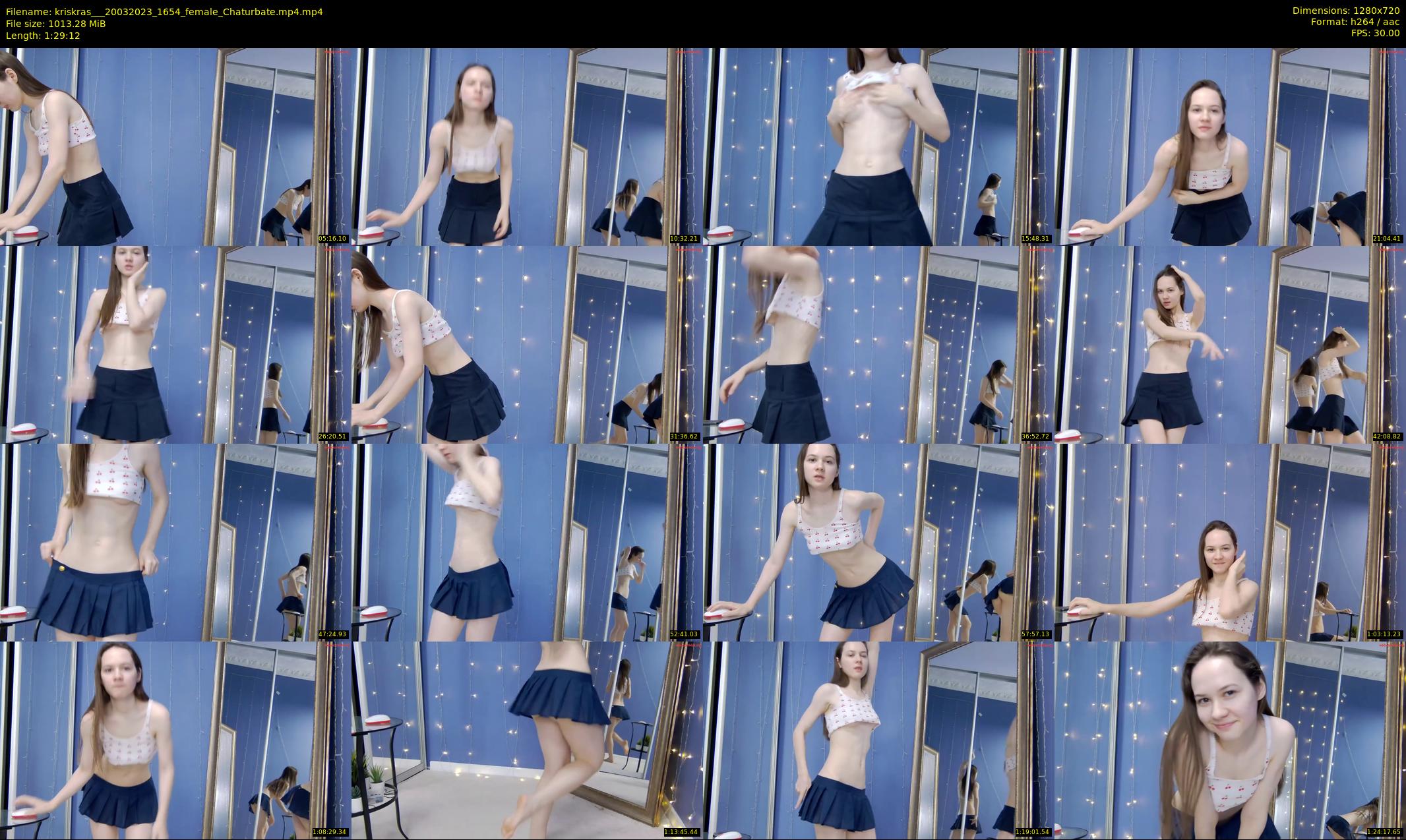 kriskras__ — 90 minute Chaturbate female cam show recording, 720p, Mar 20, 2023