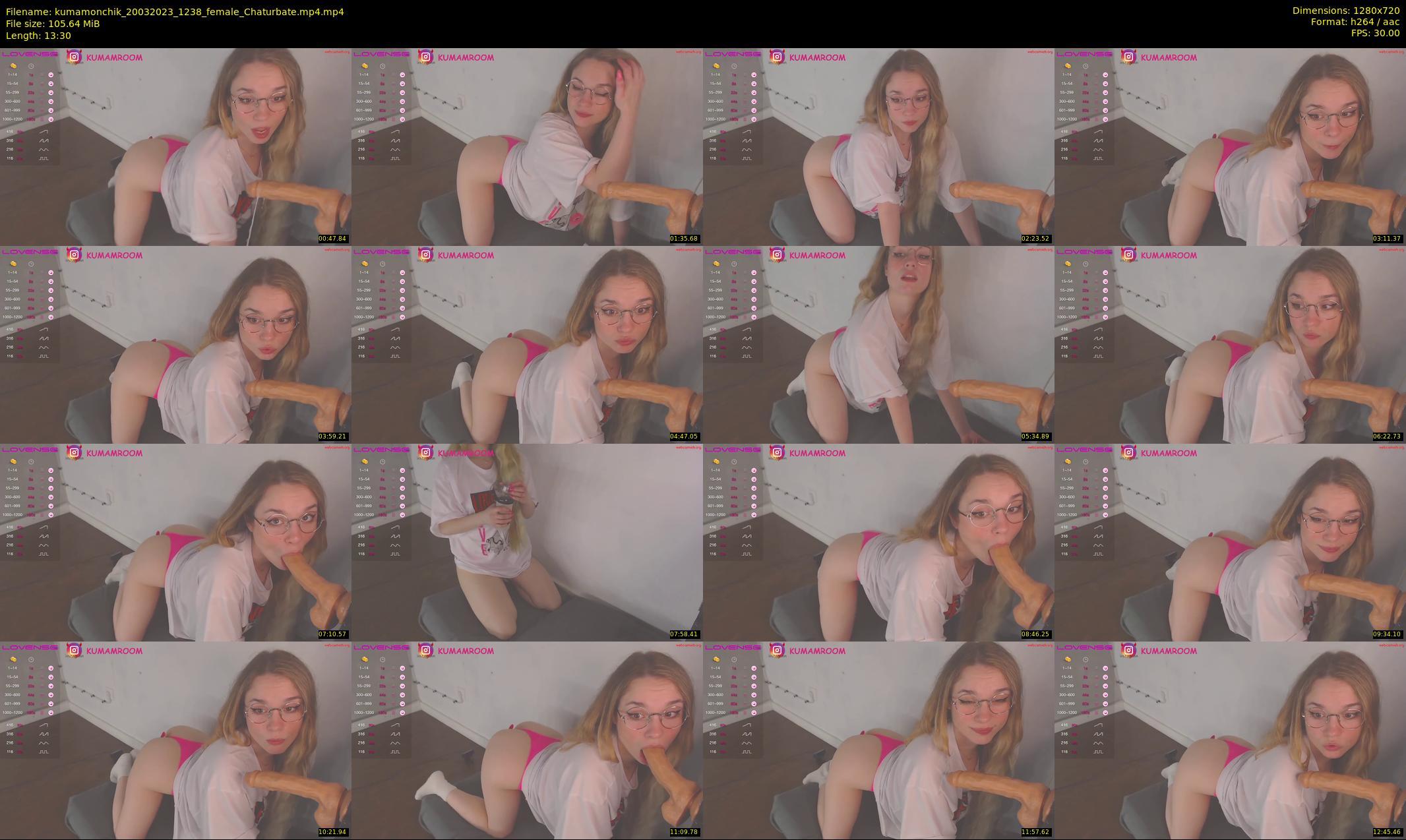 kumamonchik — 14 minute Chaturbate couple cam show recording, 720p, Mar 20, 2023